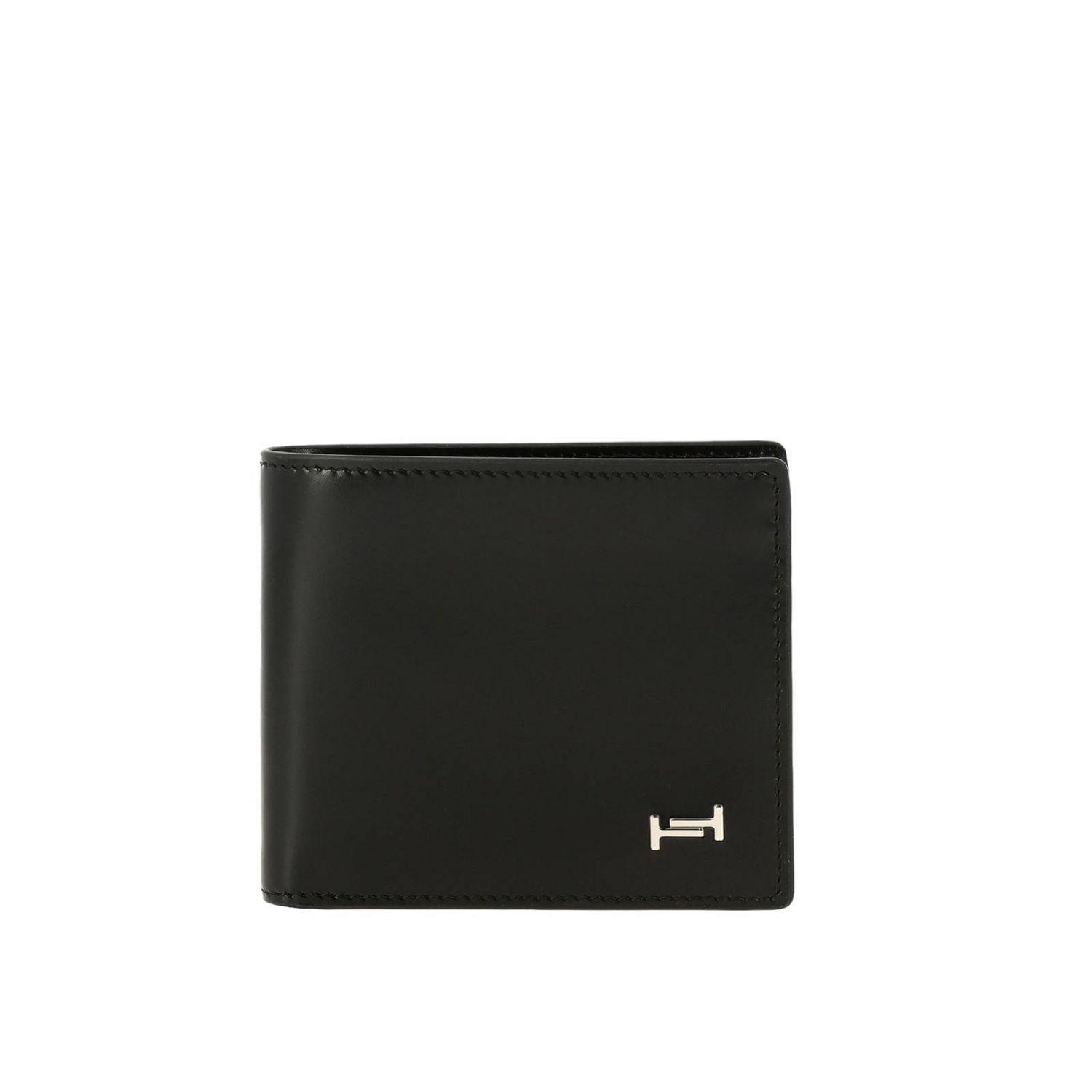 Wallet Tod's: Tod's classic wallet in leather with double T black 1