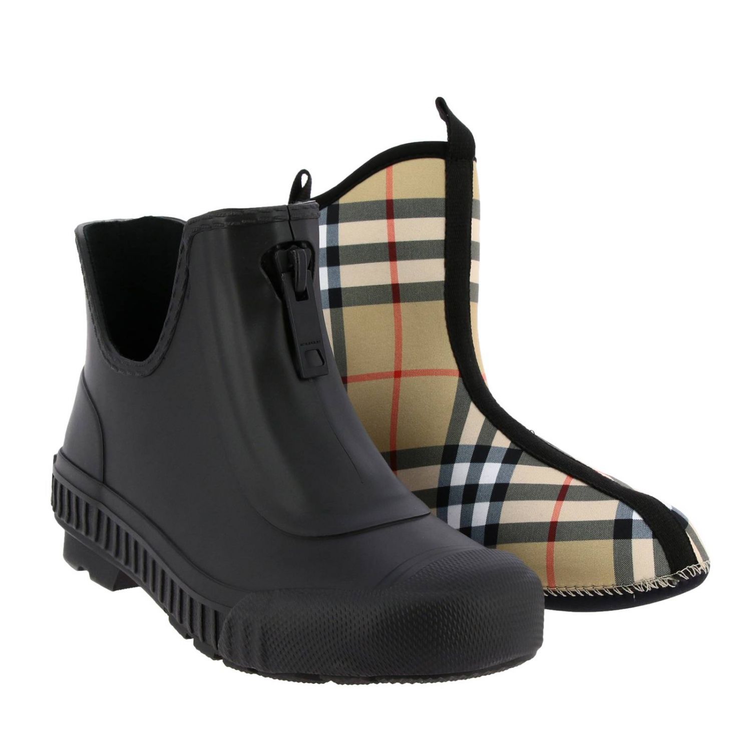 burberry flat boots