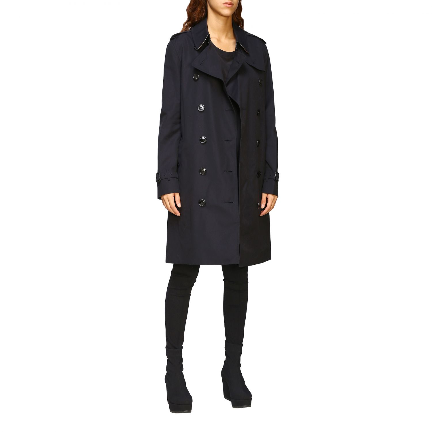 Burberry Outlet: jacket for woman - Black | Burberry jacket 4073371 ...