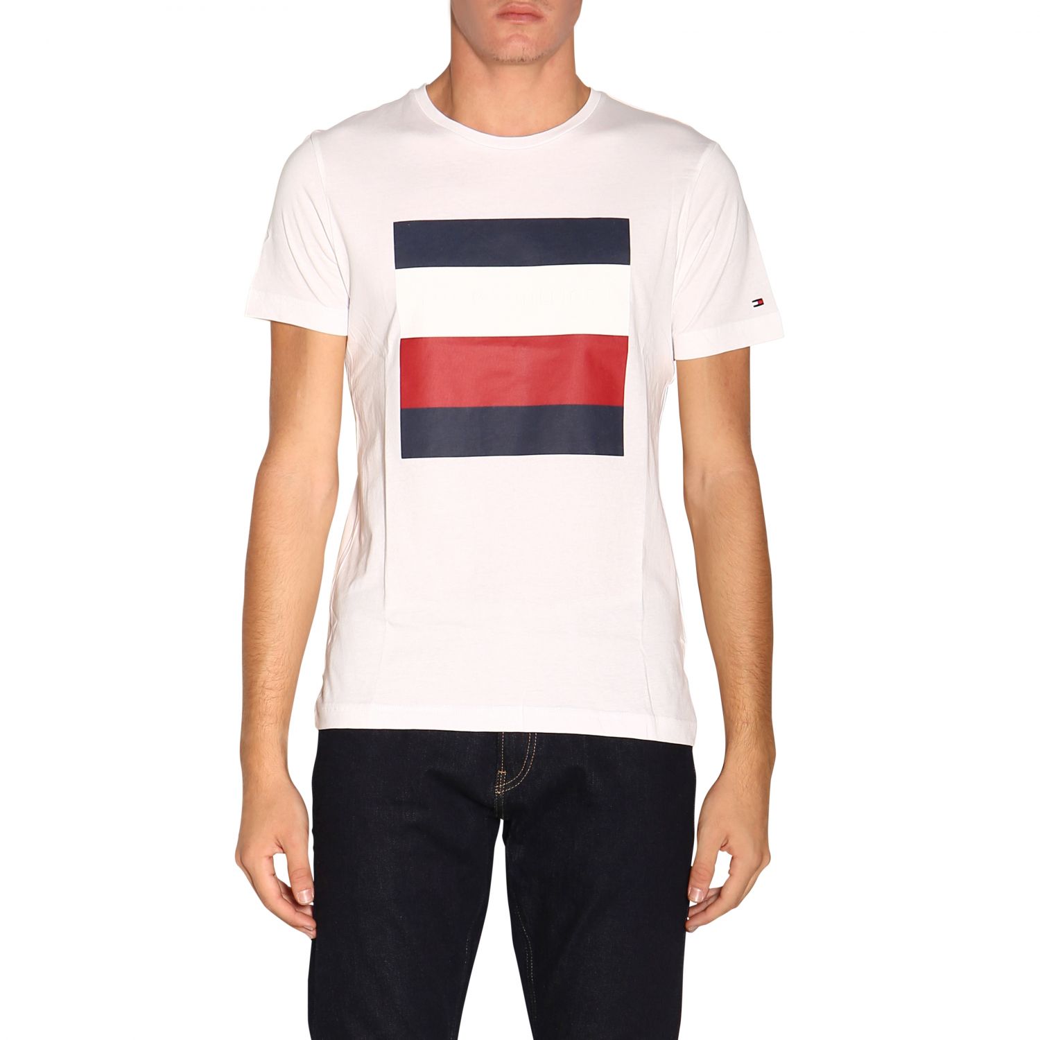 T-shirt men Tommy Hilfiger | T-Shirt Tommy Hilfiger Men White | T-Shirt ...