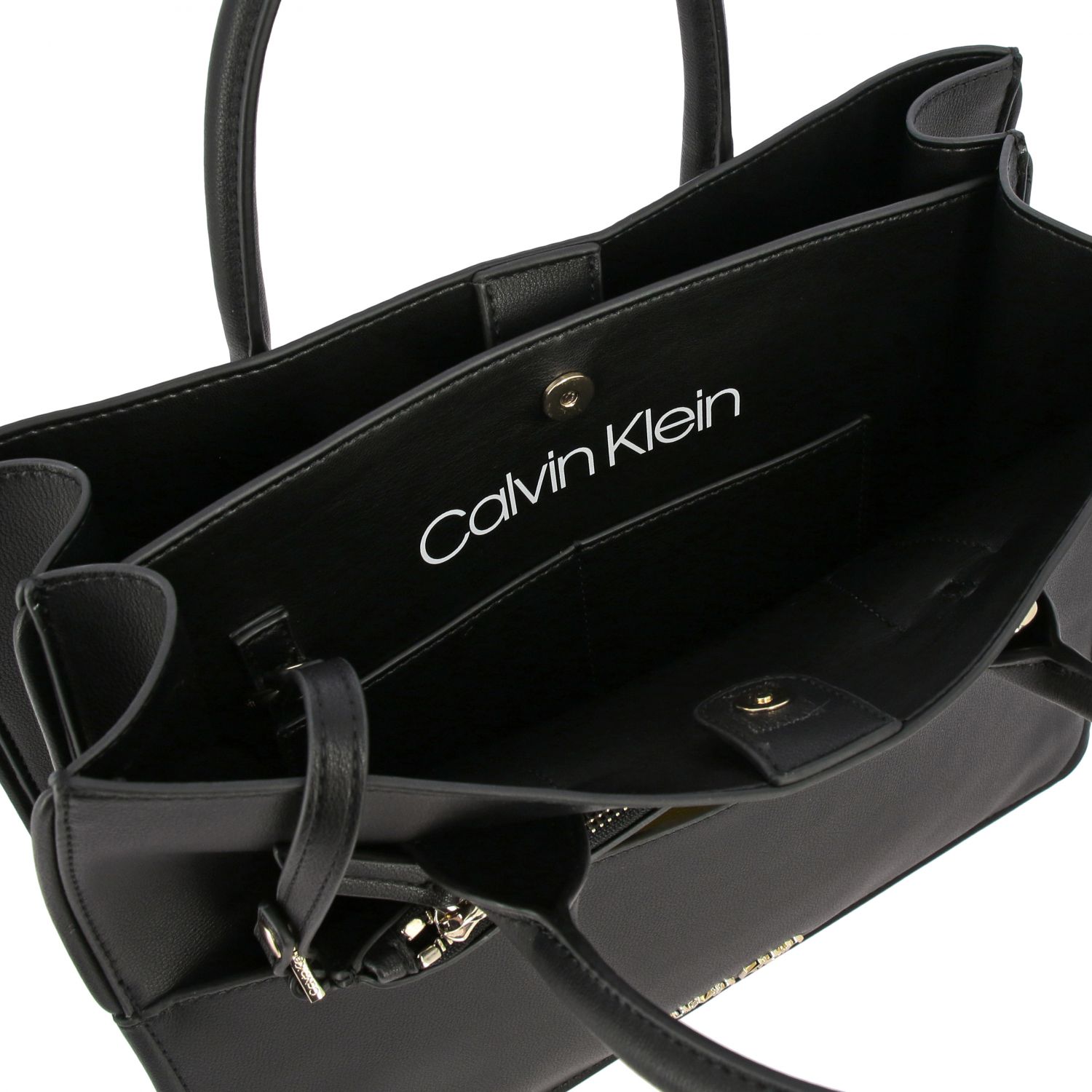 Diplomat Planting trees Dissatisfied Calvin Klein Outlet: bag in eco-leather with logo - Black | Mini Bag Calvin  Klein K60K605586 GIGLIO.COM