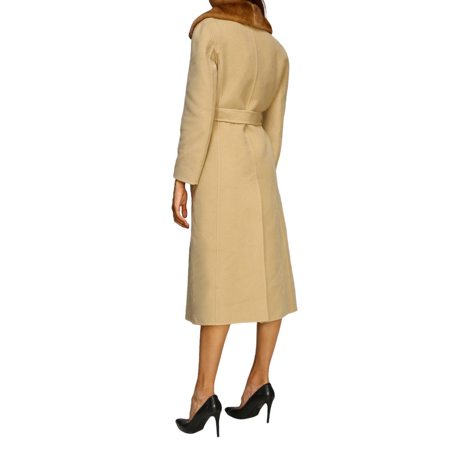 Fendi Damenmantel | Pelzmantel Fendi Damen Camel Fendi Damenmantel | Pelzmantel Fendi Damen Camel