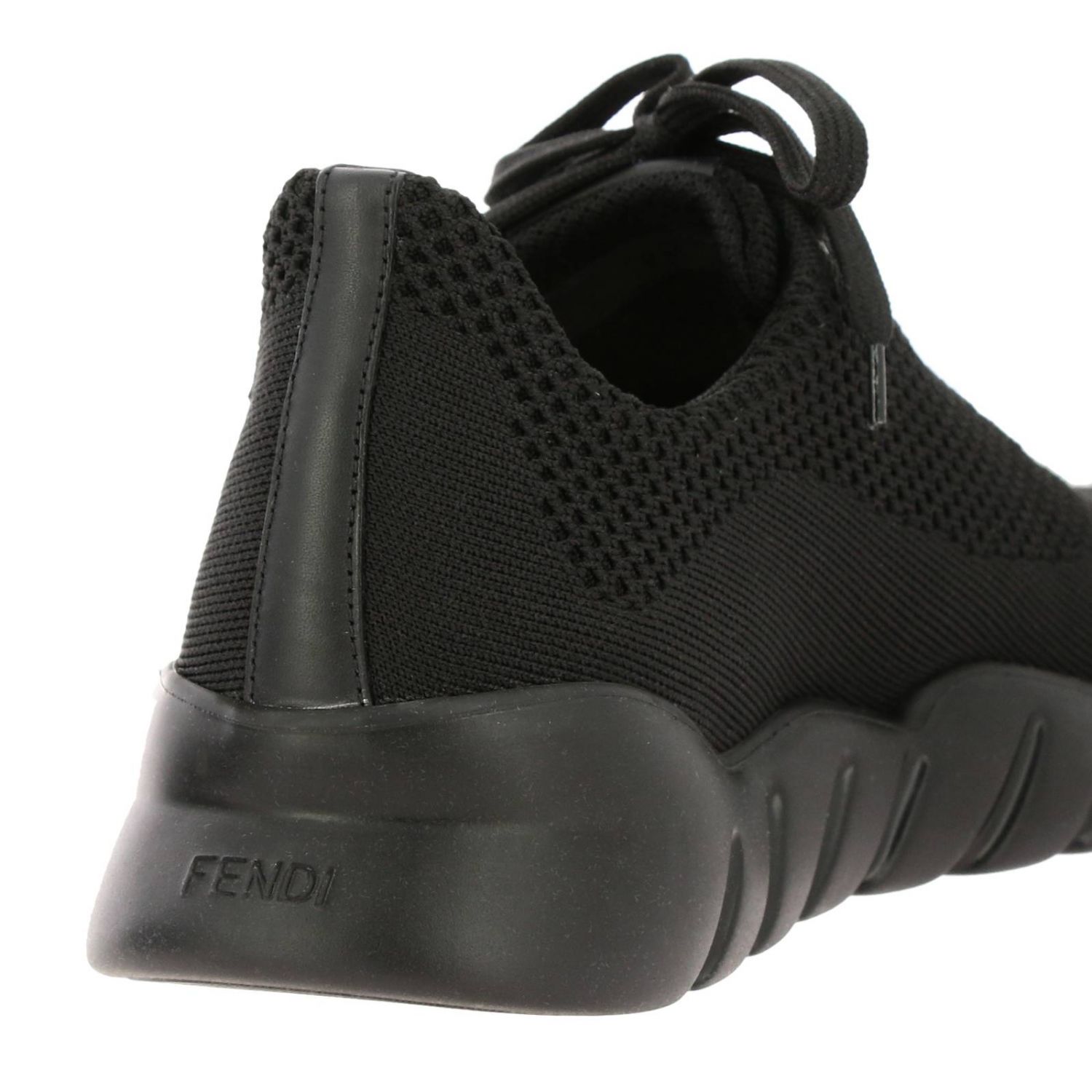 fendi trainers black