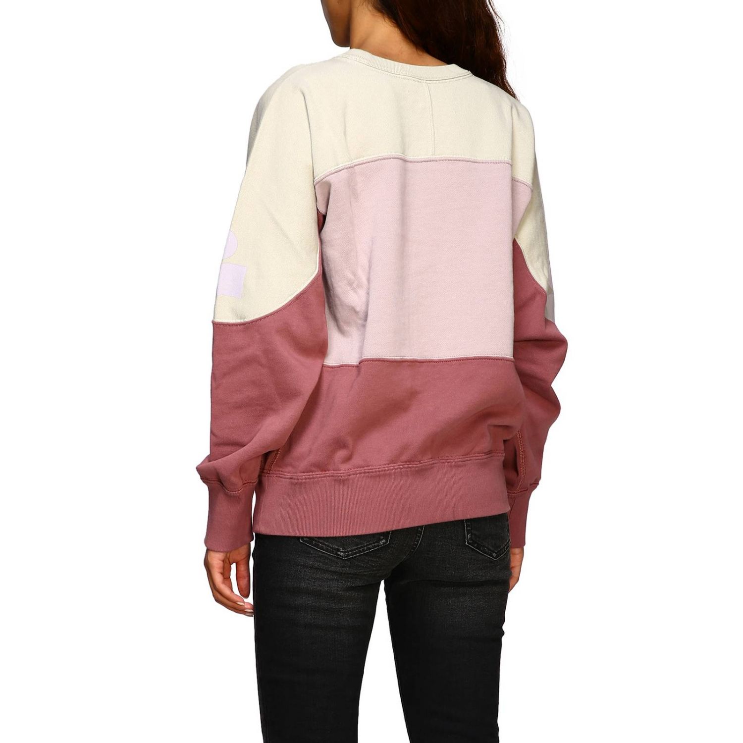 isabel marant pink sweatshirt