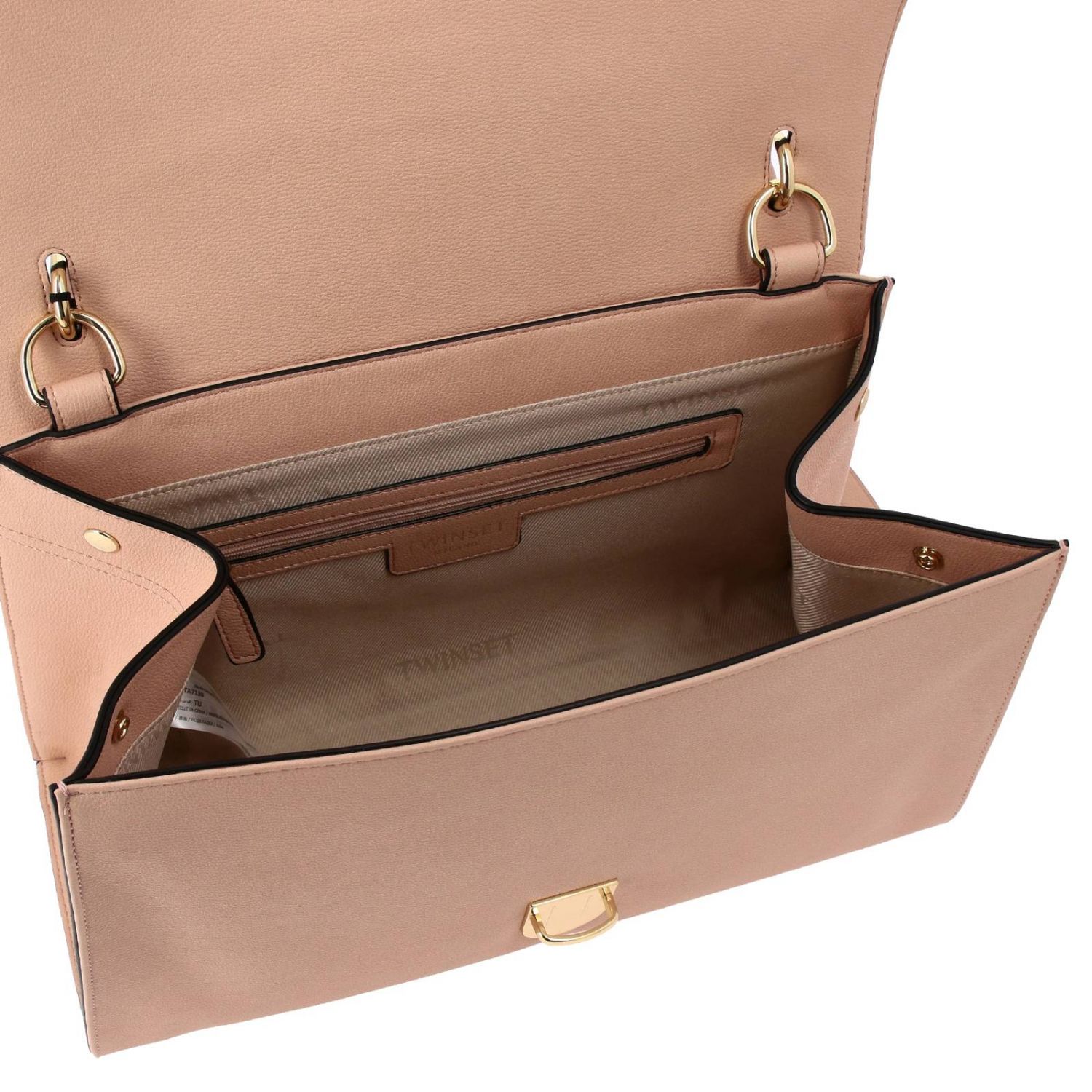 Twinset Outlet Twinset shoulder bag with shoulder strap Pink