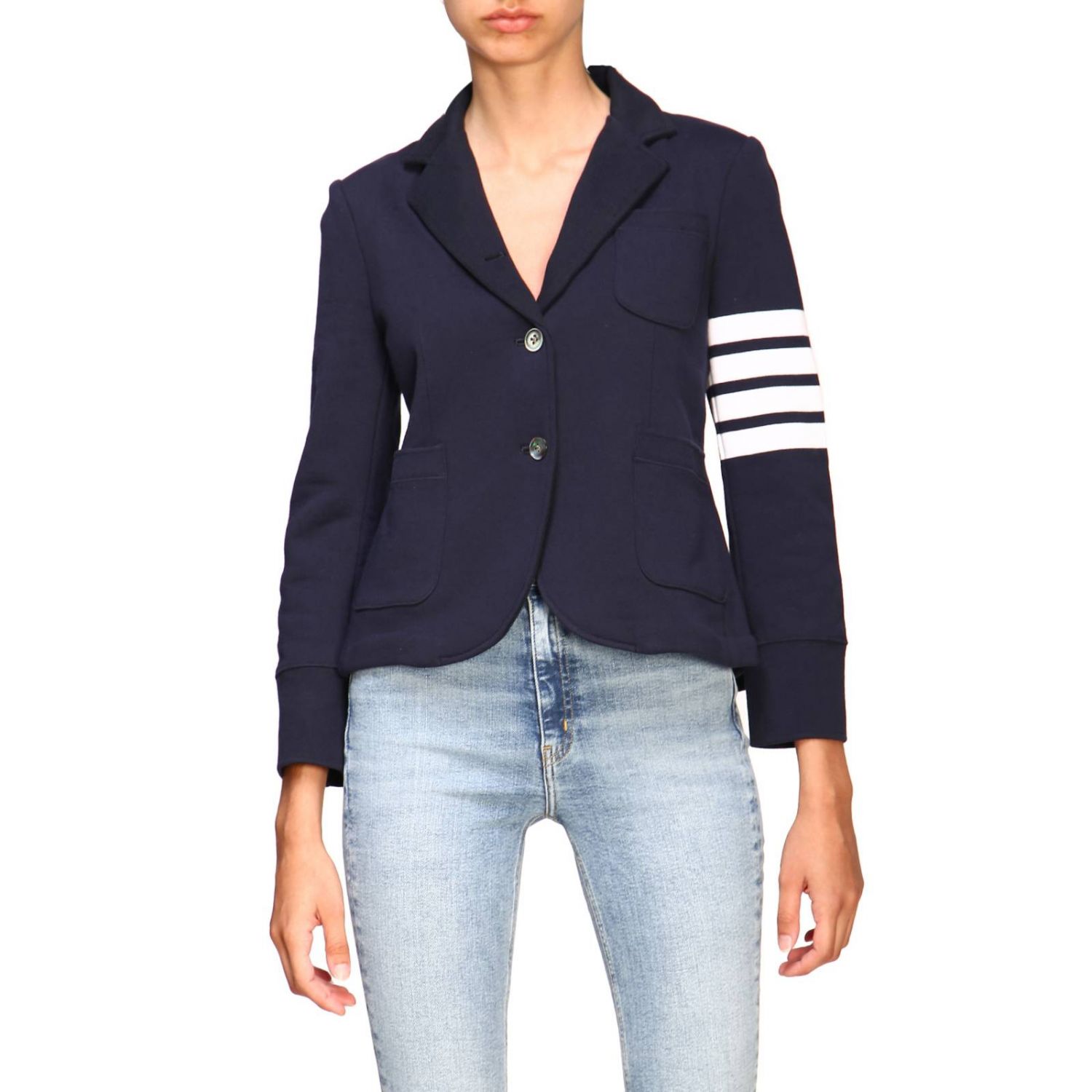 Thom Browne Outlet Blazer women Blazer Thom Browne Women Navy