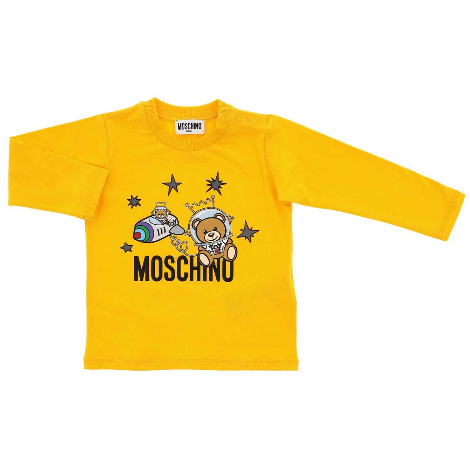 Moschino Baby Outlet Tshirt kids TShirt Moschino Baby Kids Yellow