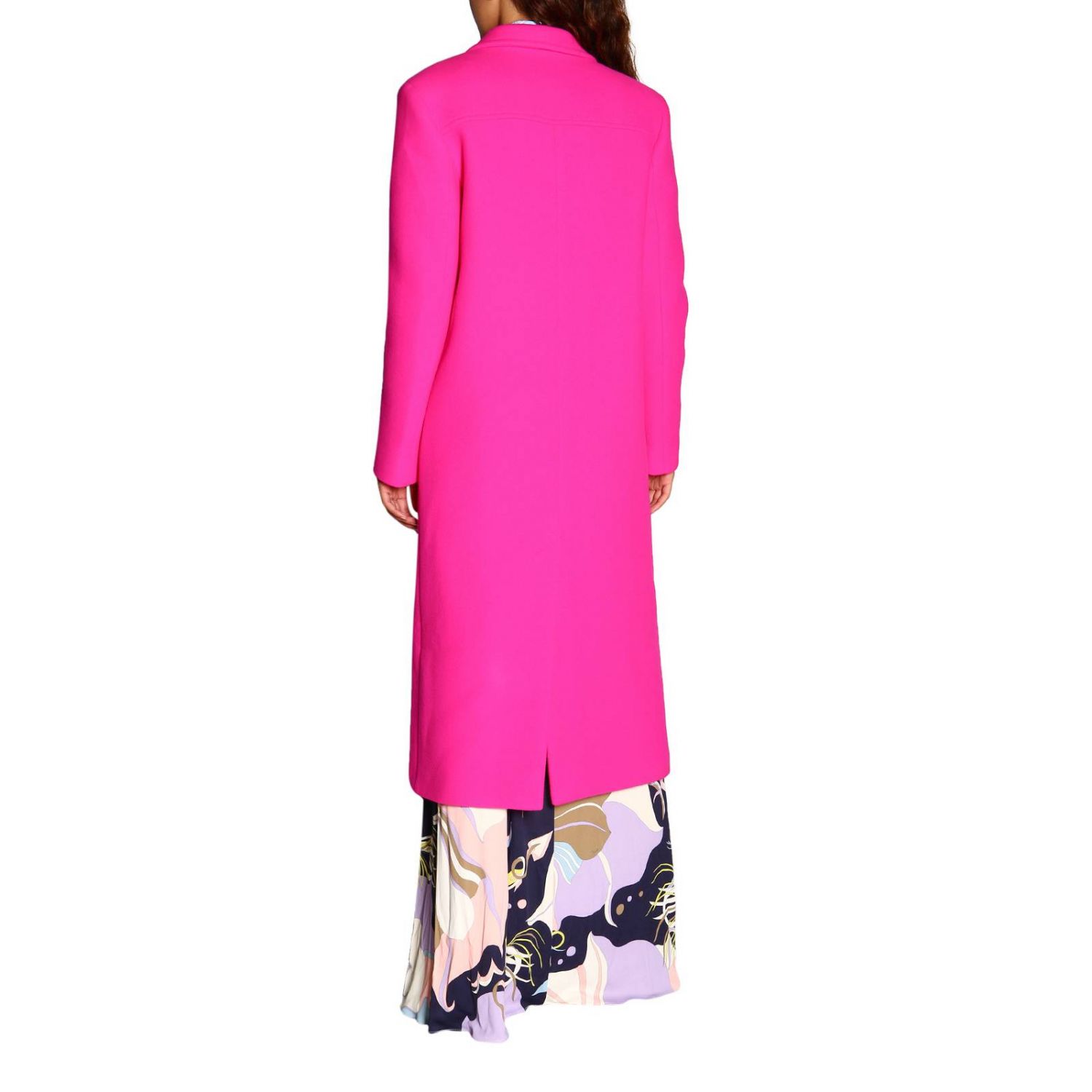 Emilio Pucci Outlet Coat Women Pink Coat Emilio Pucci 9RRA10 9R609