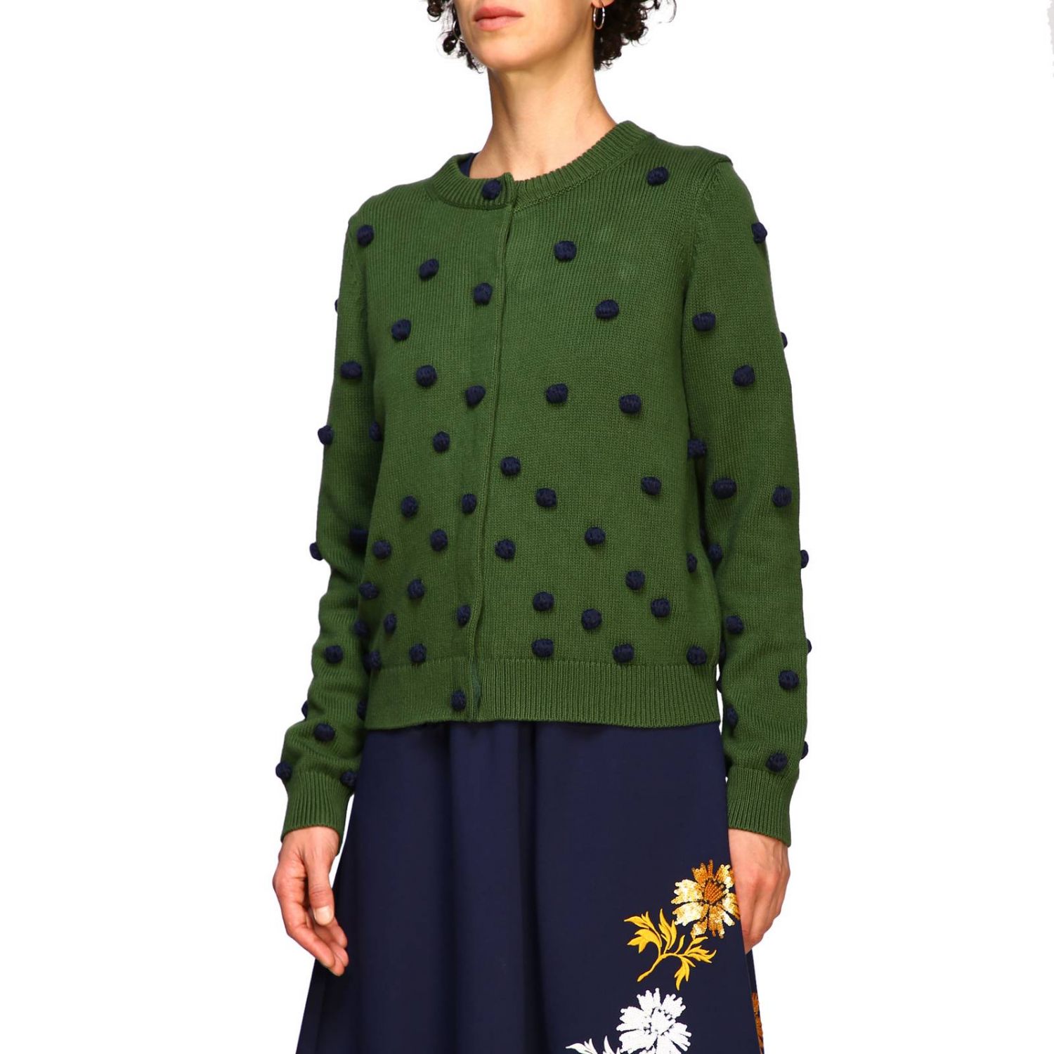 Tory burch green sweater Clearance