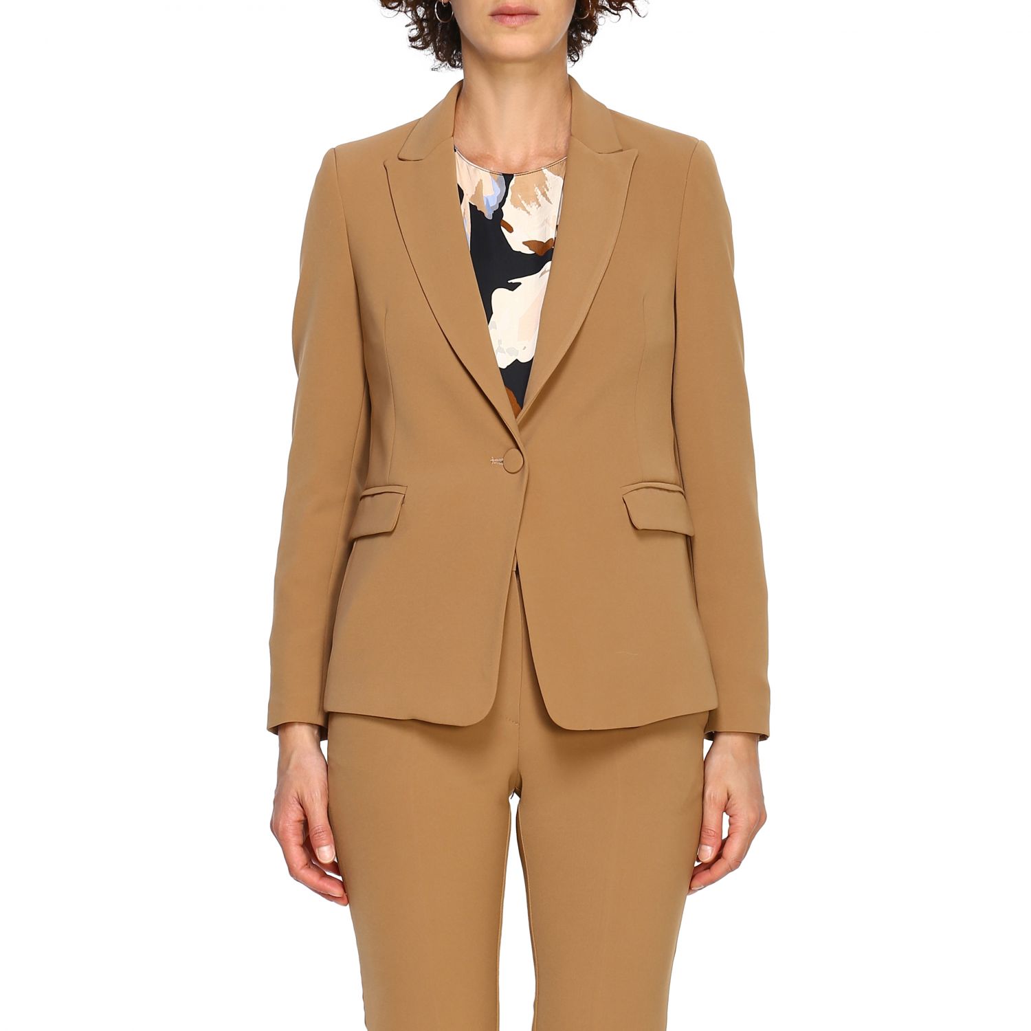 giacca donna cammello