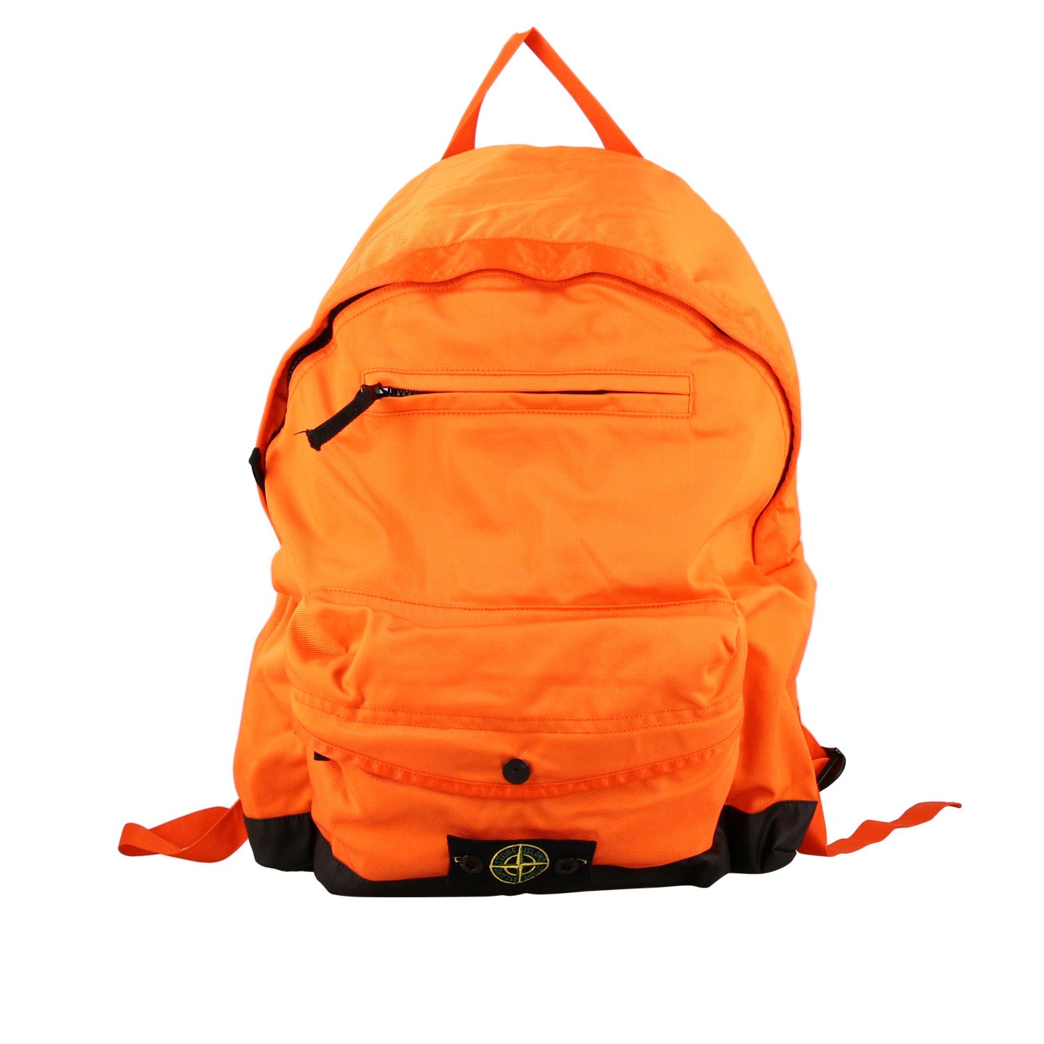 stone island orange bag