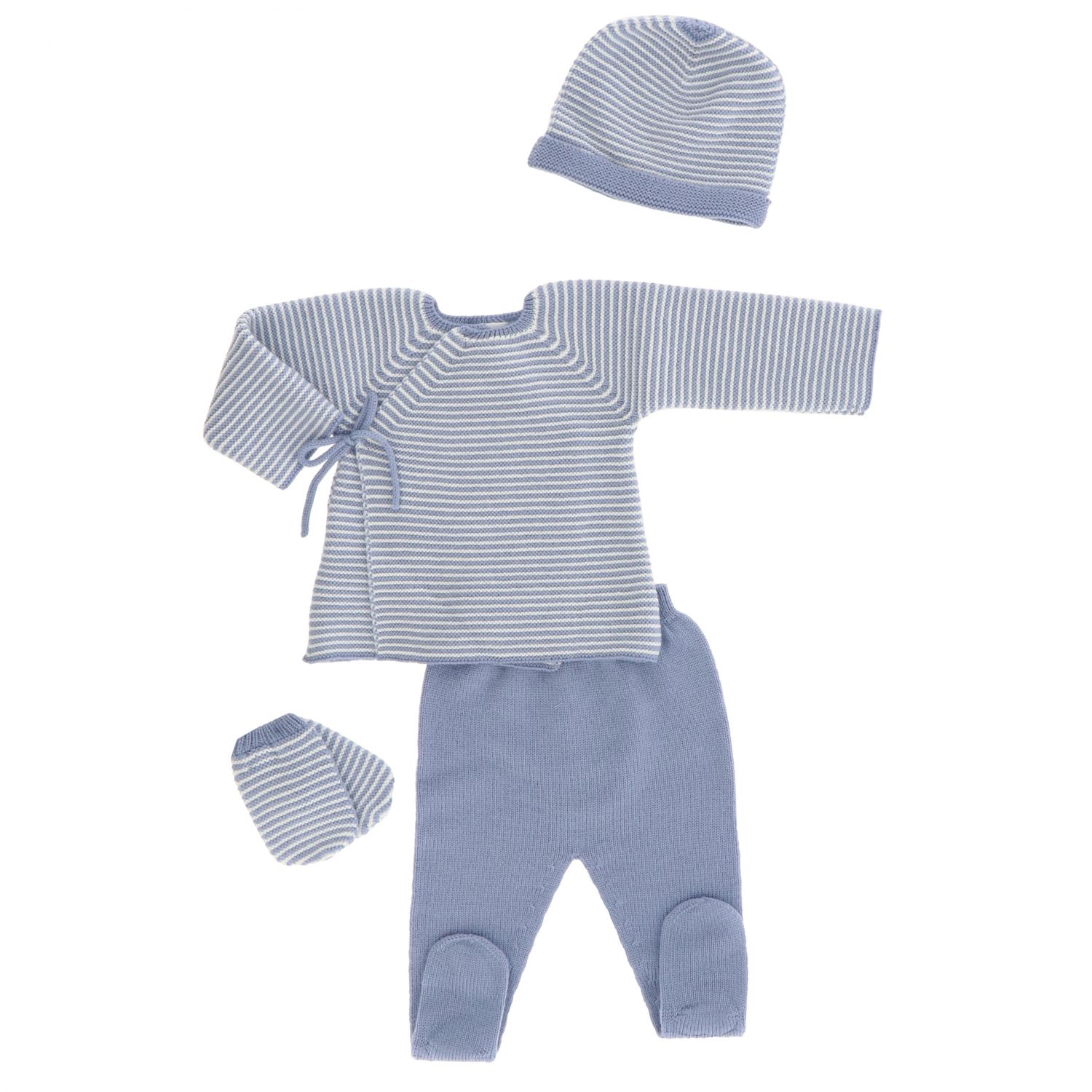 Paz Rodriguez Outlet: Clothing set kids - Gnawed Blue | Clothing Set Paz  Rodriguez 11321014 GIGLIO.COM
