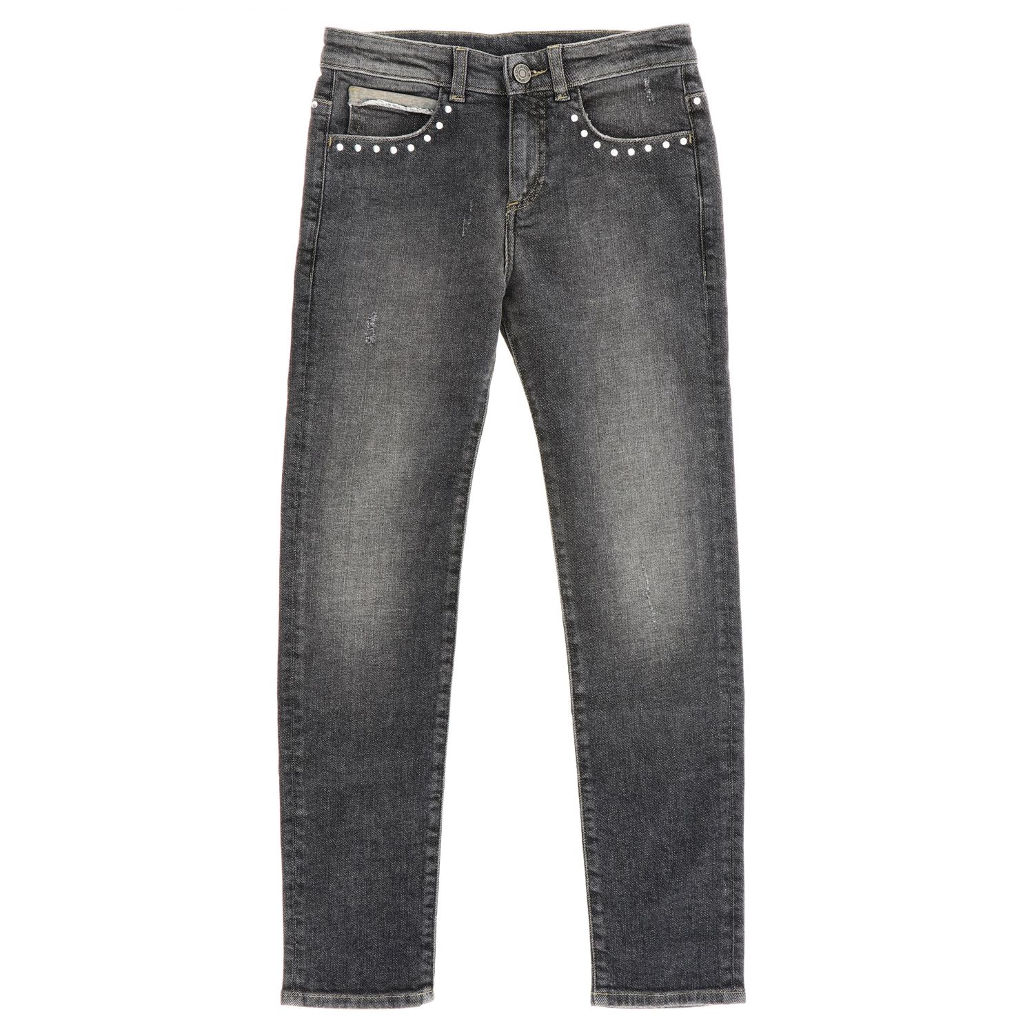 Douuod Outlet: Jeans kids - Grey | Jeans Douuod PJ011010 GIGLIO.COM