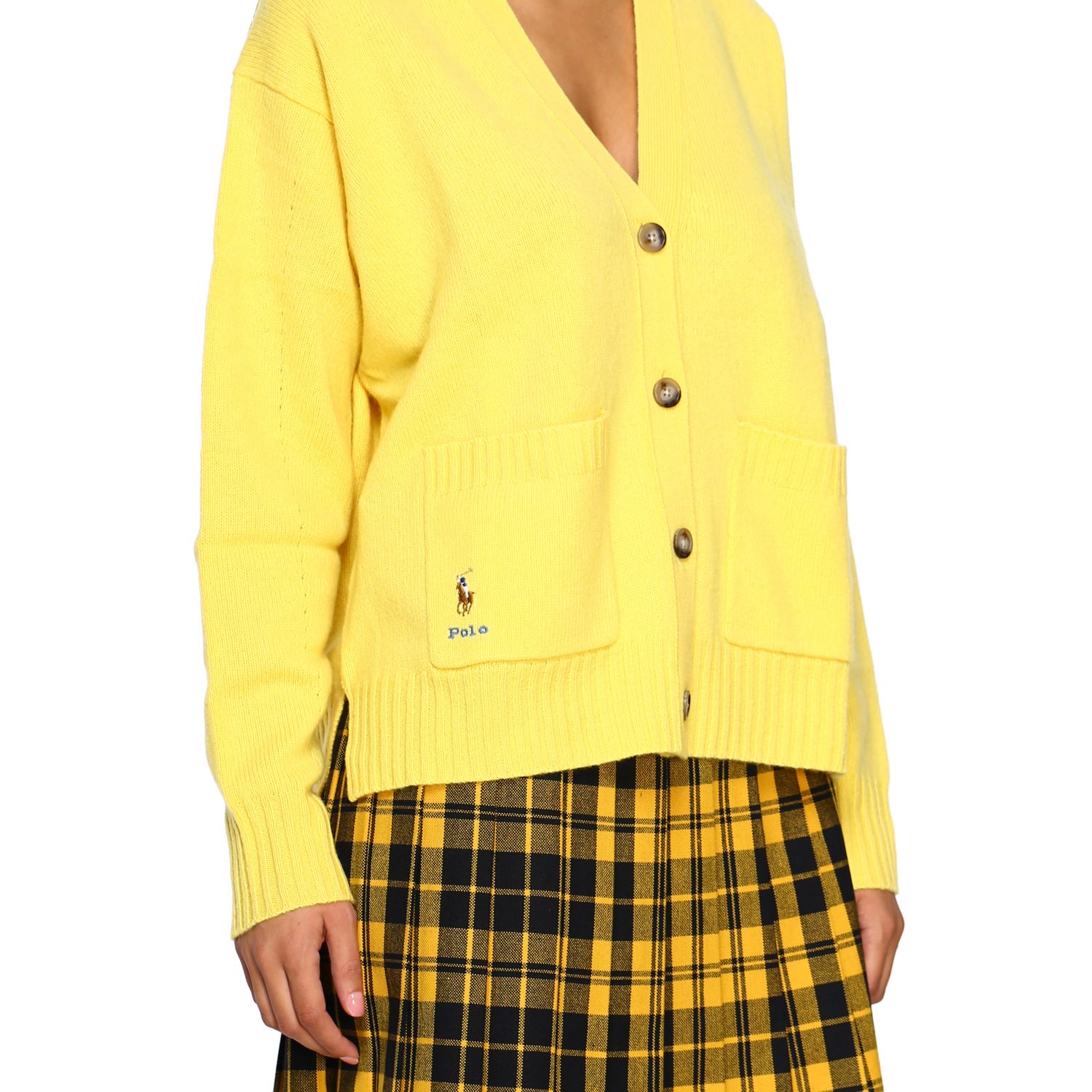polo ralph lauren yellow sweater