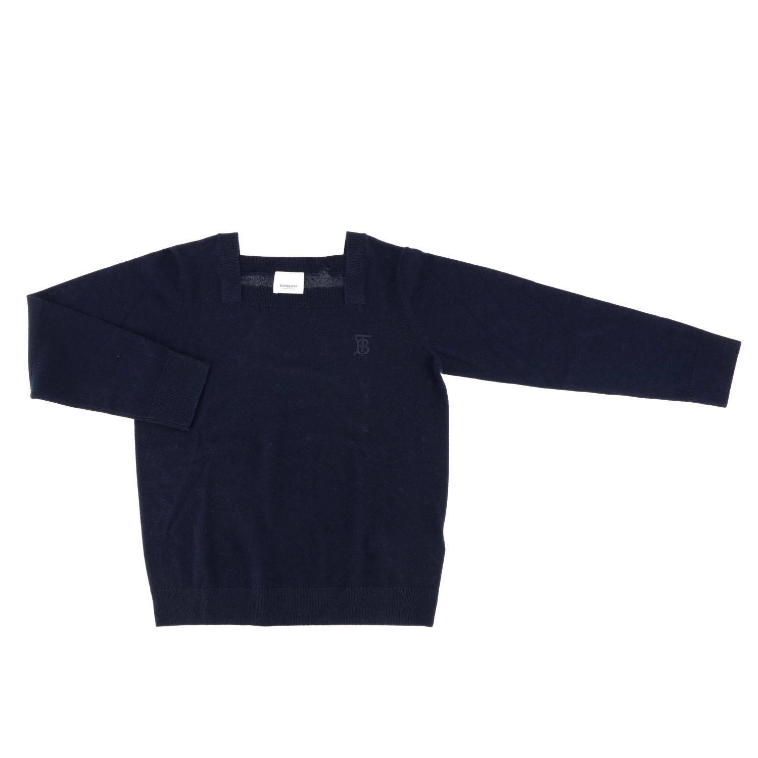 Burberry Outlet: Sweater kids - Navy | Sweater Burberry 8017854 GIGLIO.COM