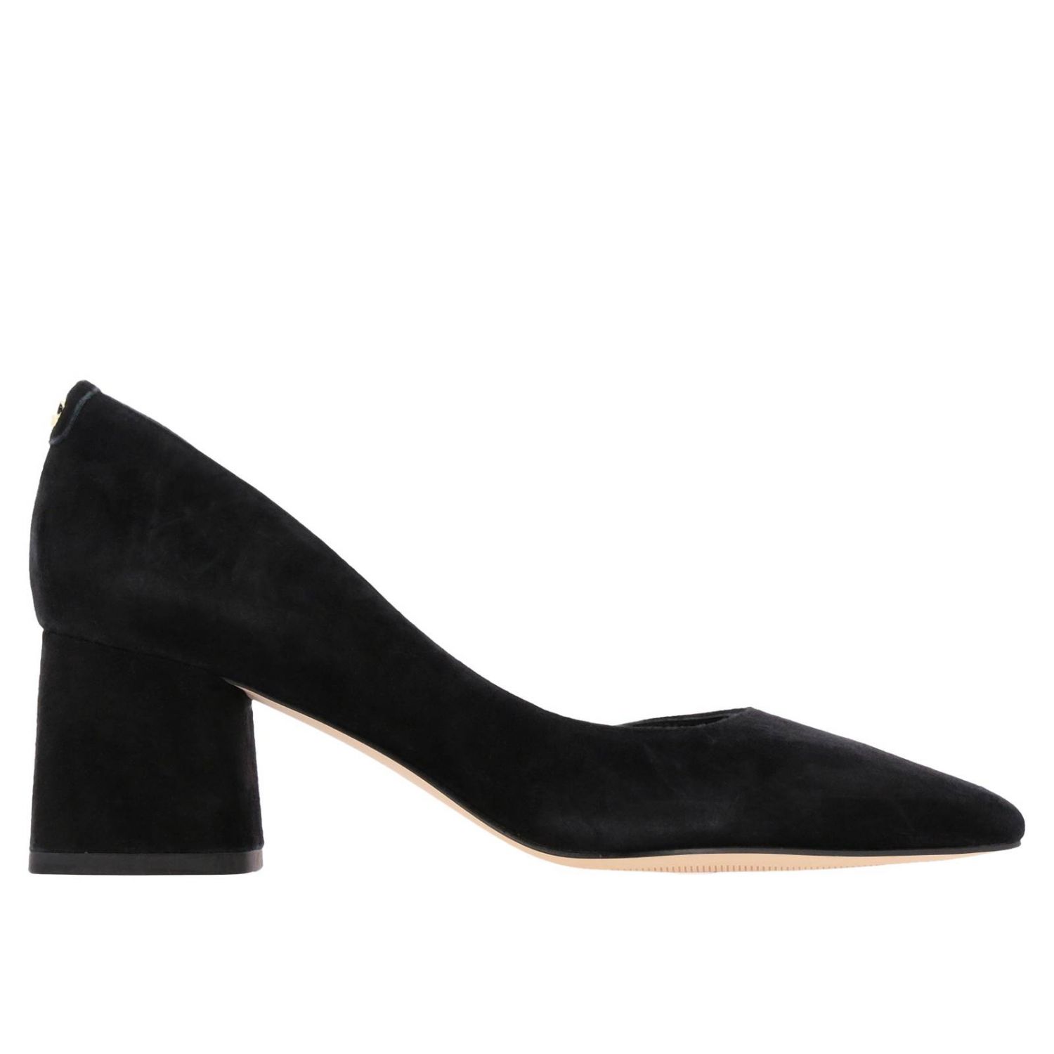 Pumps Michael Michael Kors: Michael Michael Kors suede pumps with side cut black 1