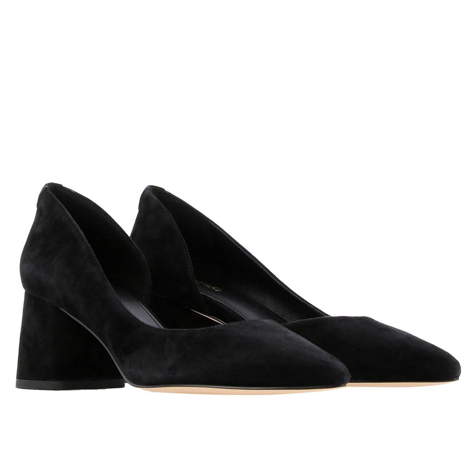 Pumps Michael Michael Kors: Michael Michael Kors suede pumps with side cut black 2