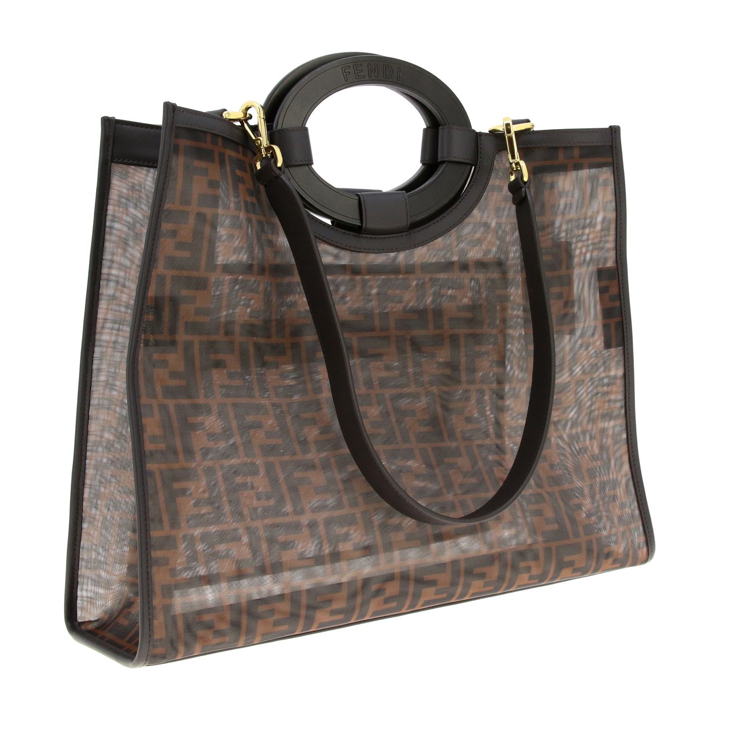 FENDI tote bags for women Brown Fendi tote bags 8BH360 A6D6 online
