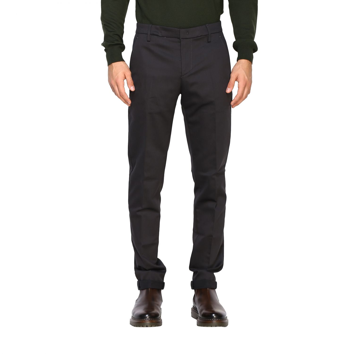 Dondup Outlet: Pantalone uomo - Grigio | Pantalone Dondup UP235 CS0077  GIGLIO.COM