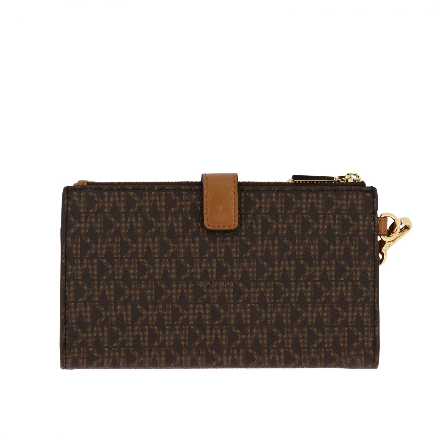Michael Michael Kors Outlet: wallet with MK print | Wallet Michael ...