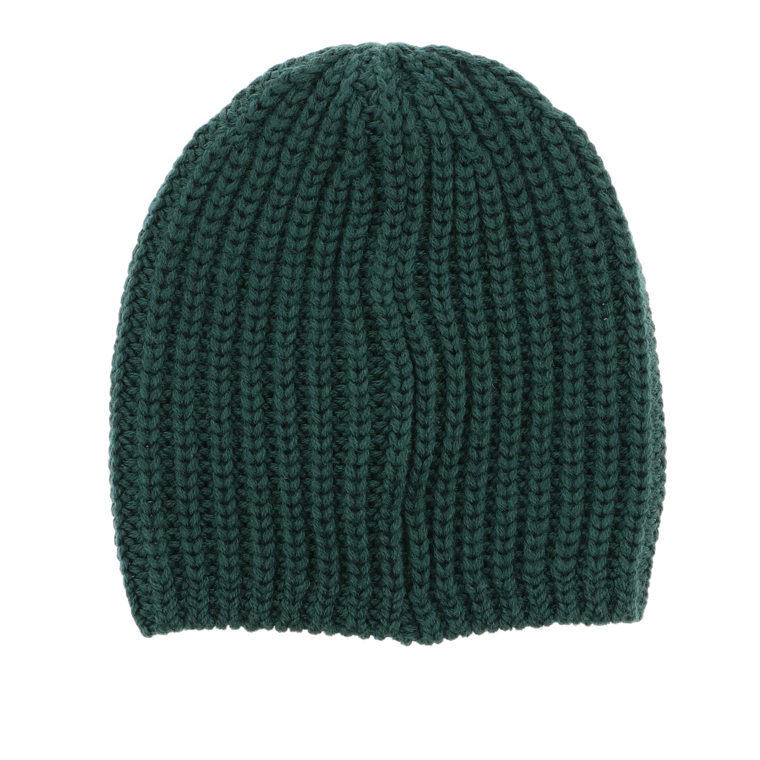 MONCLER: hat for kids - Green | Moncler hat 99245 A9273 online on ...