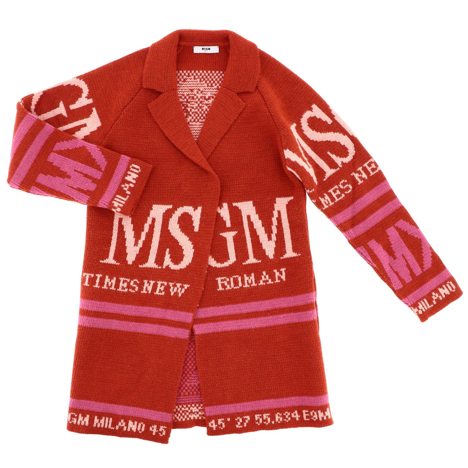 Msgm Coat Kids Msgm Coat Kids
