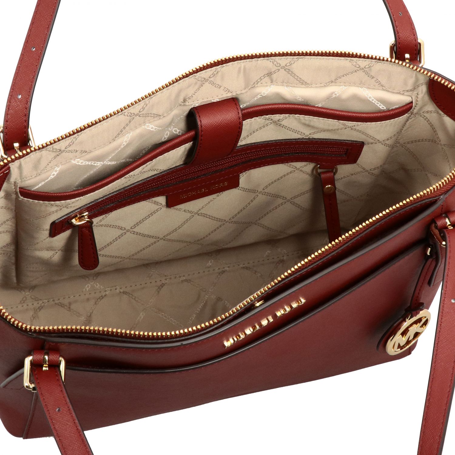 michael kors burgundy crossbody purse