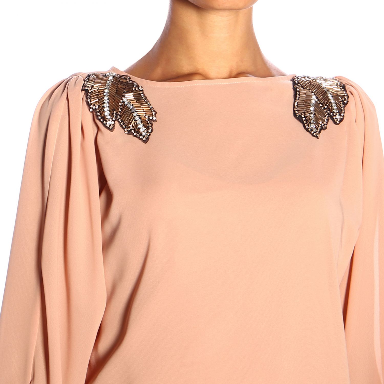 Liu Jo Outlet: Shirt women | Shirt Liu Jo Women Nude | Shirt Liu Jo I69039T5252 GIGLIO.COM