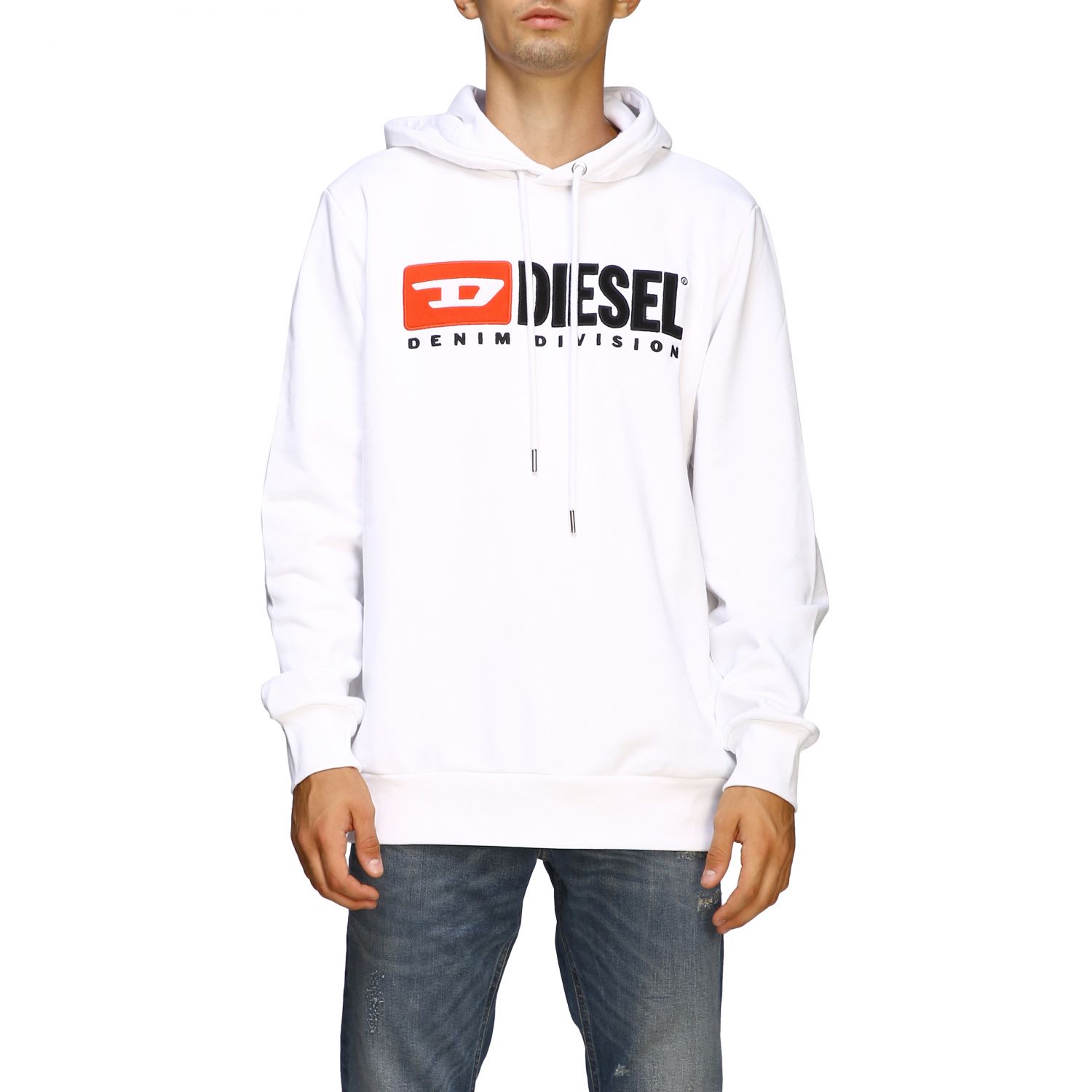 diesel white sweatshirt