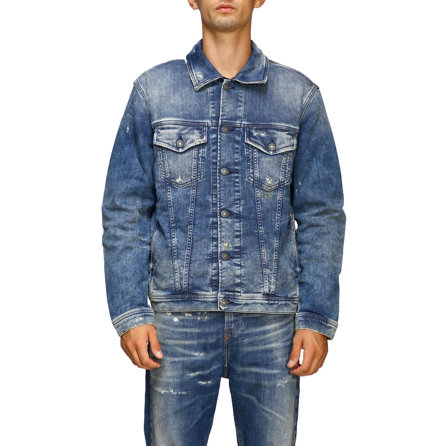 diesel jeans jacket mens