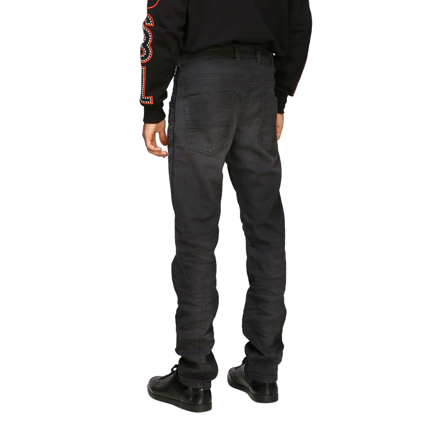 Diesel Outlet Denim stretch jeans Black Diesel jeans 00SU3F 069GN