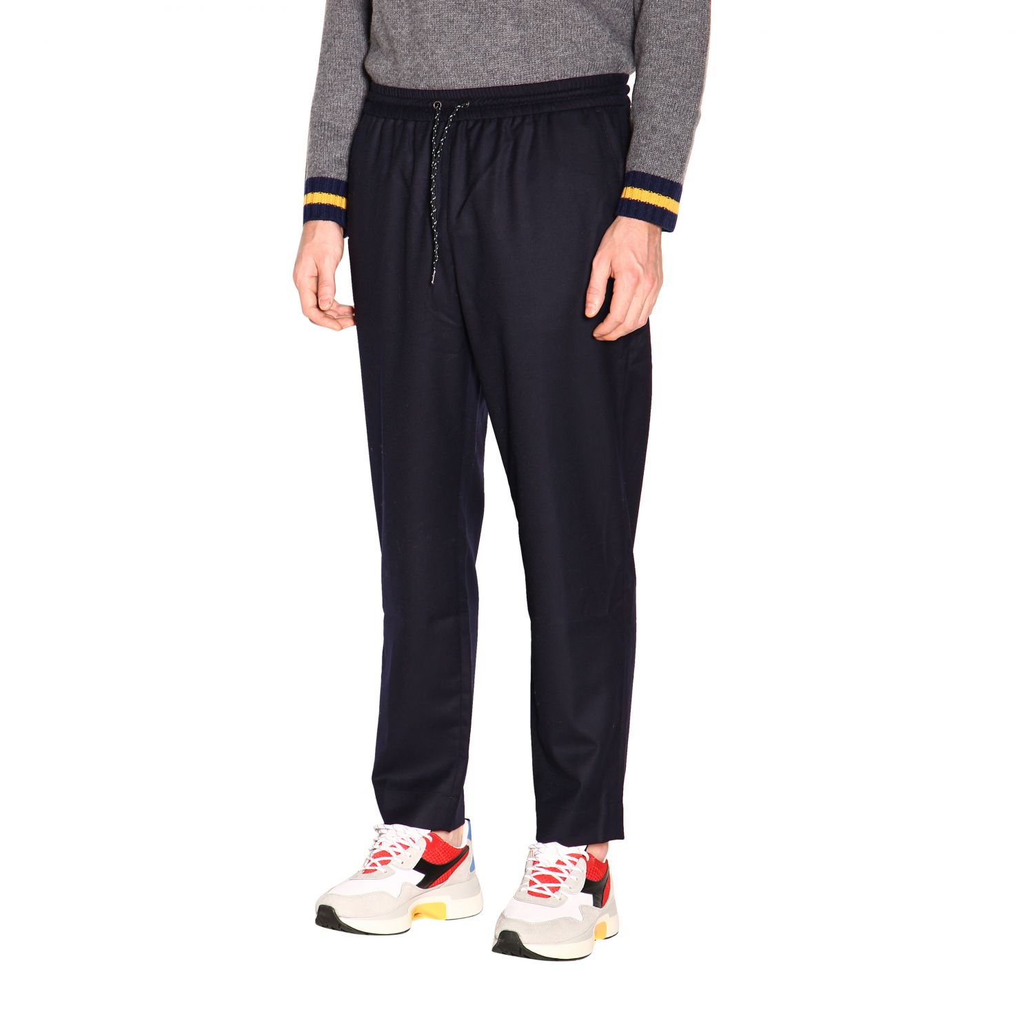 Kenzo Outlet: pants for man - Blue | Kenzo pants F965PA2151RE online on ...