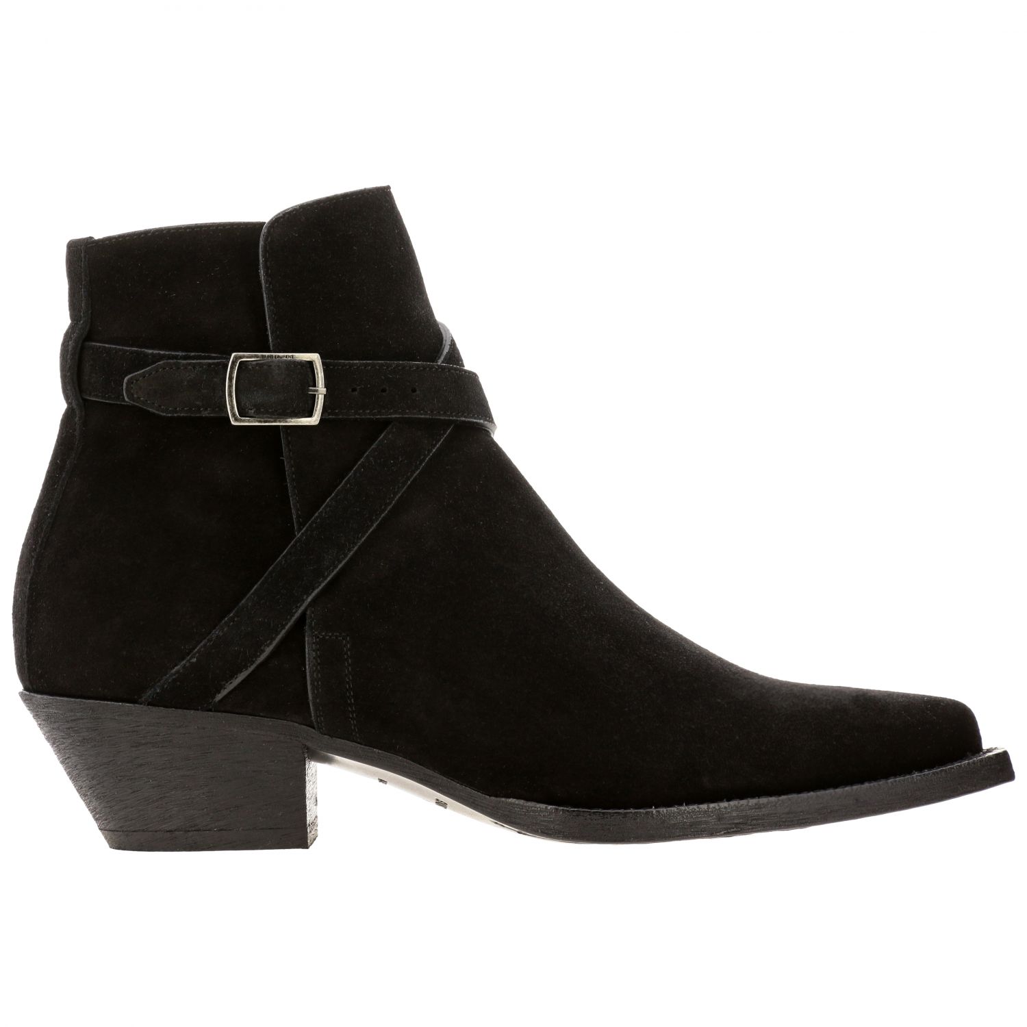Saint Laurent Outlet: Stivaletti uomo - Nero | Stivaletti Saint Laurent  582029 0Z600 GIGLIO.COM