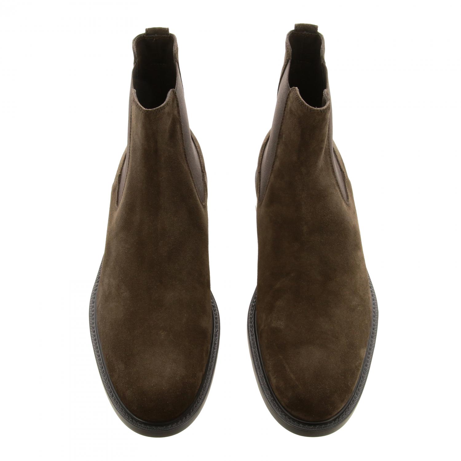 TOD'S: Stivaletti uomo - Marrone | Stivaletti Tod's XXM45A00P20 RE0  GIGLIO.COM