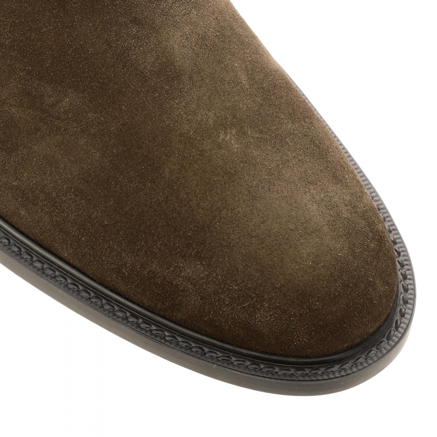 TOD'S: Stivaletti uomo - Marrone | Stivaletti Tod's XXM45A00P20 RE0  GIGLIO.COM