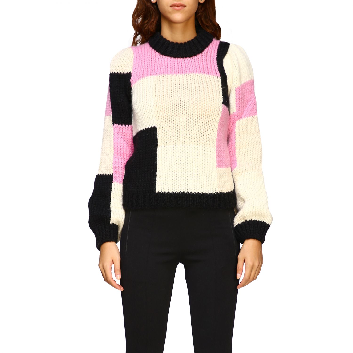 sweater roundneck 3d artwork sides