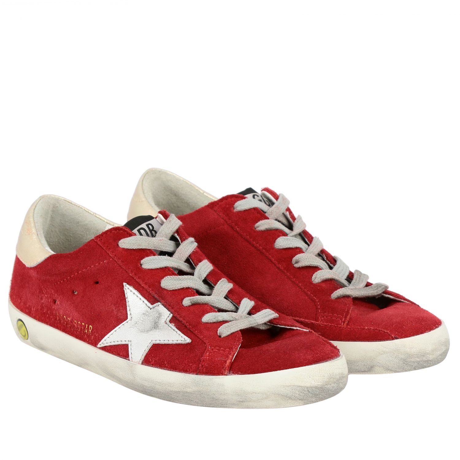superstar rouge daim