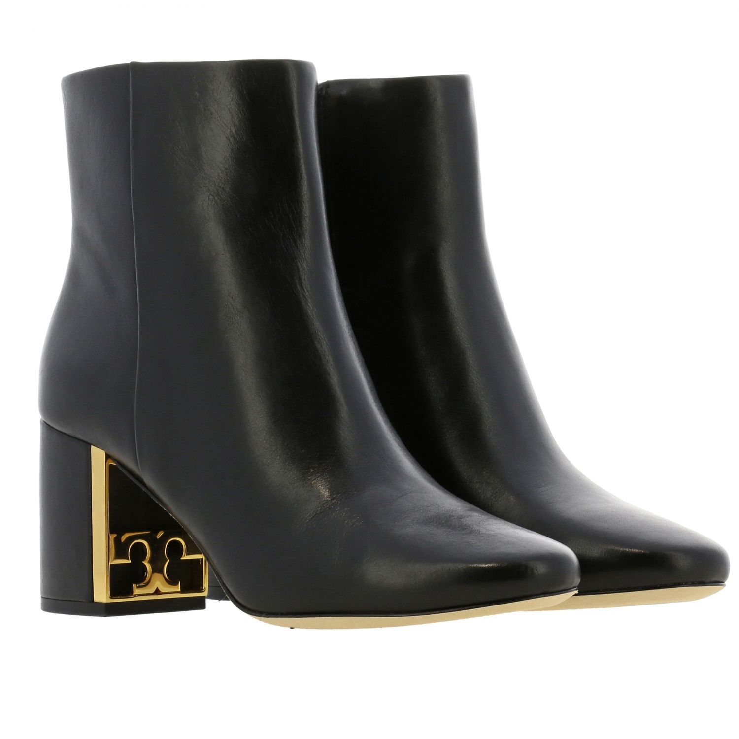 Tory Burch Outlet: Botines de tacón mujer - Negro | Botines De Tacón Tory  Burch 60508 GIGLIO.COM