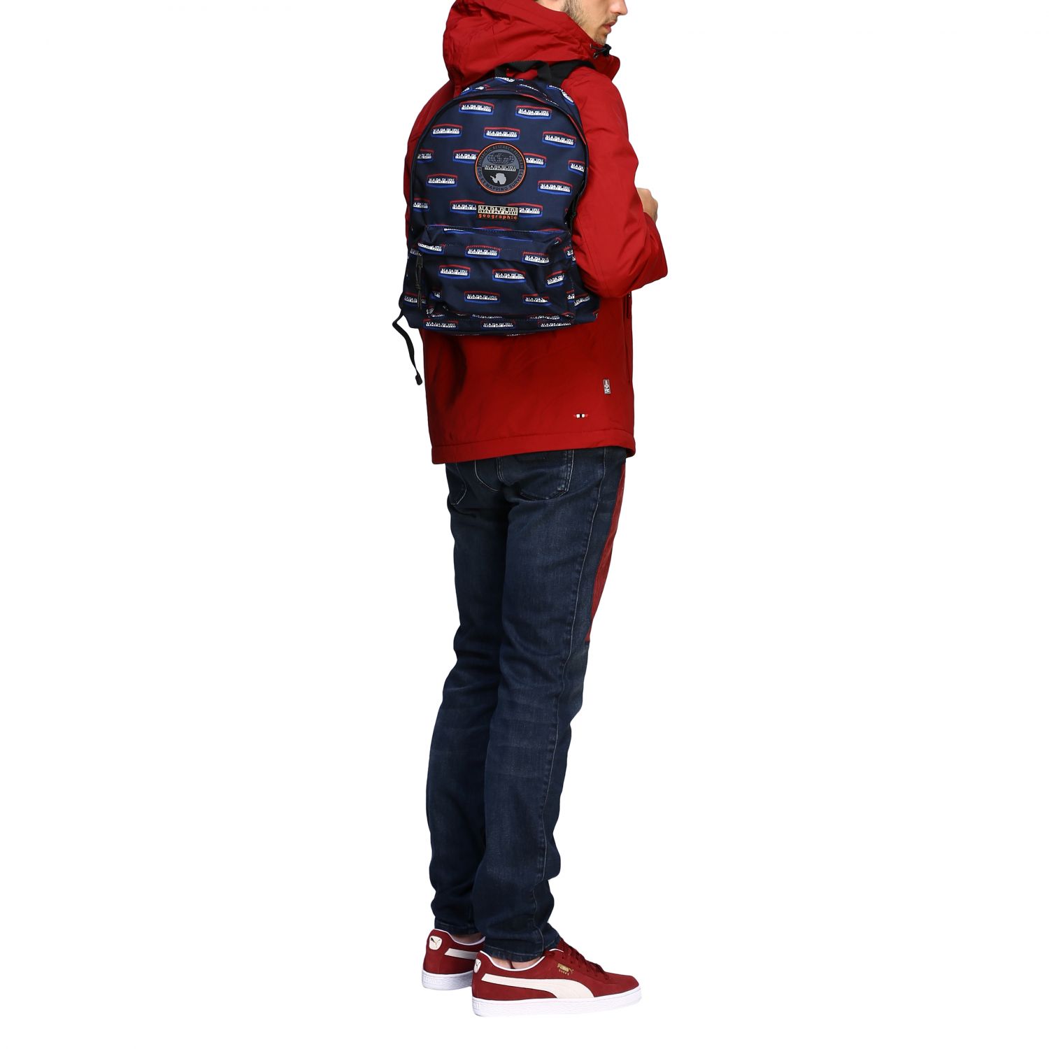 Napapijri Outlet: Chaqueta hombre - Rojo | Chaqueta Napapijri N0YGNL  GIGLIO.COM