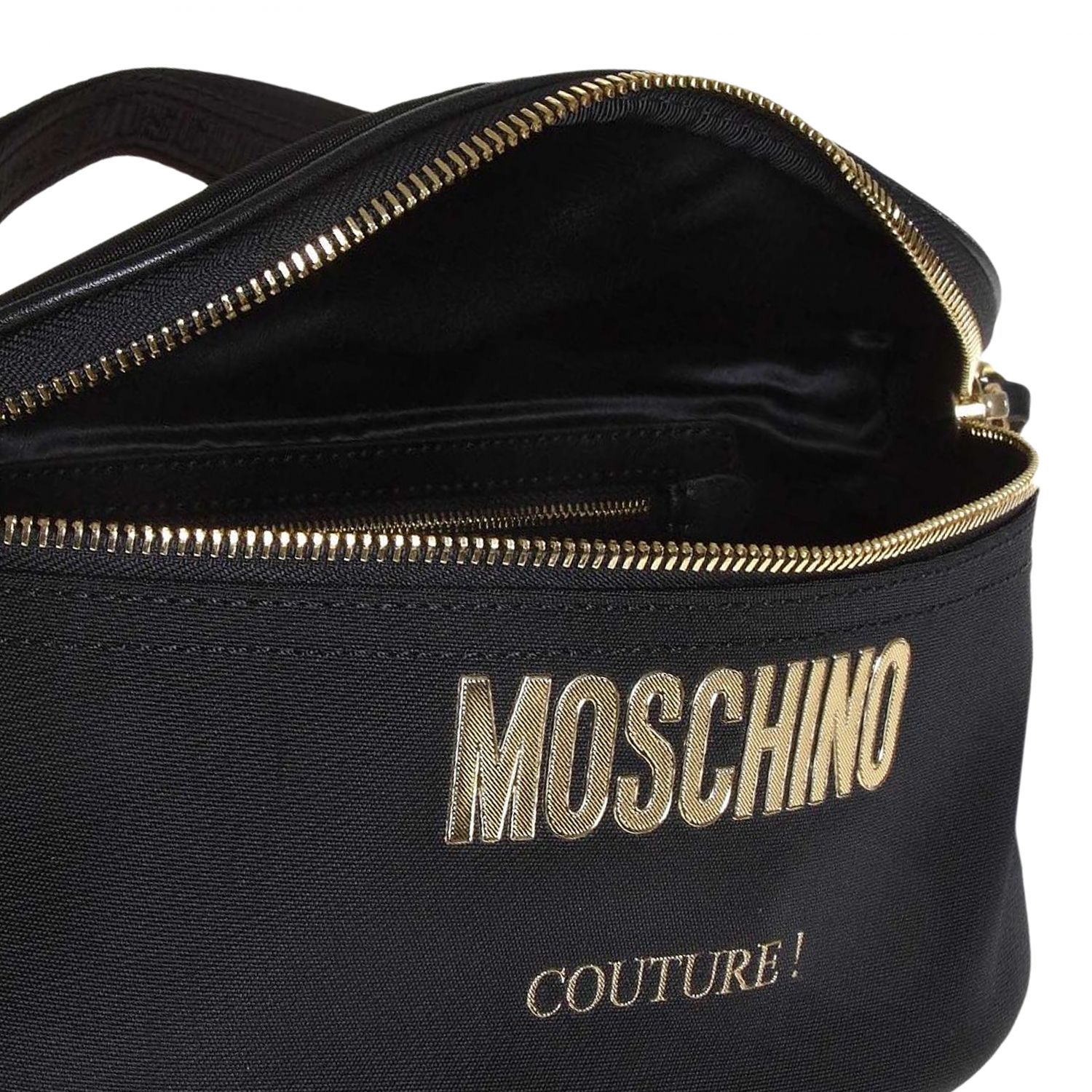 Moschino Couture Outlet: belt bag for women - Black | Moschino Couture ...