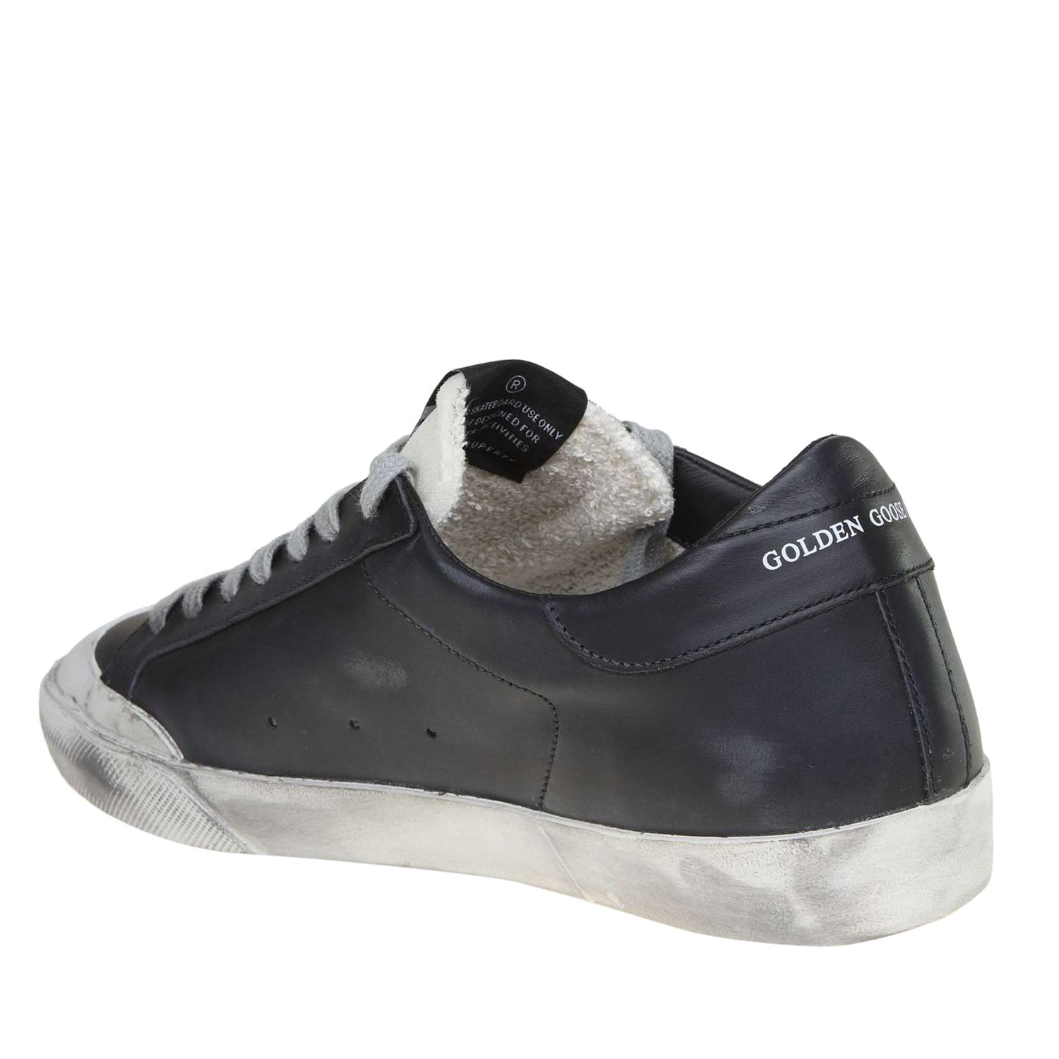 Golden Goose Outlet: Sneakers in camoscio e pelle - Nero | Sneakers Golden  Goose G35MS590 Q59 GIGLIO.COM