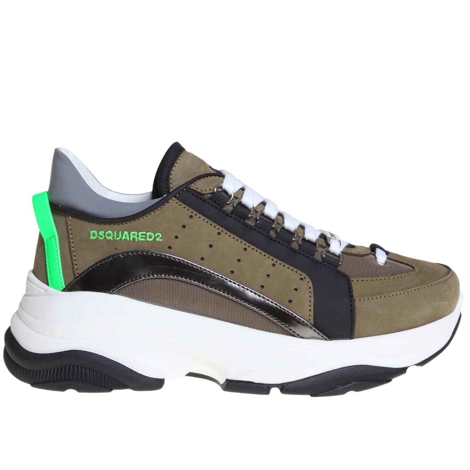 Dsquared2 Outlet: Trainers men - Charcoal | Trainers Dsquared2 ...