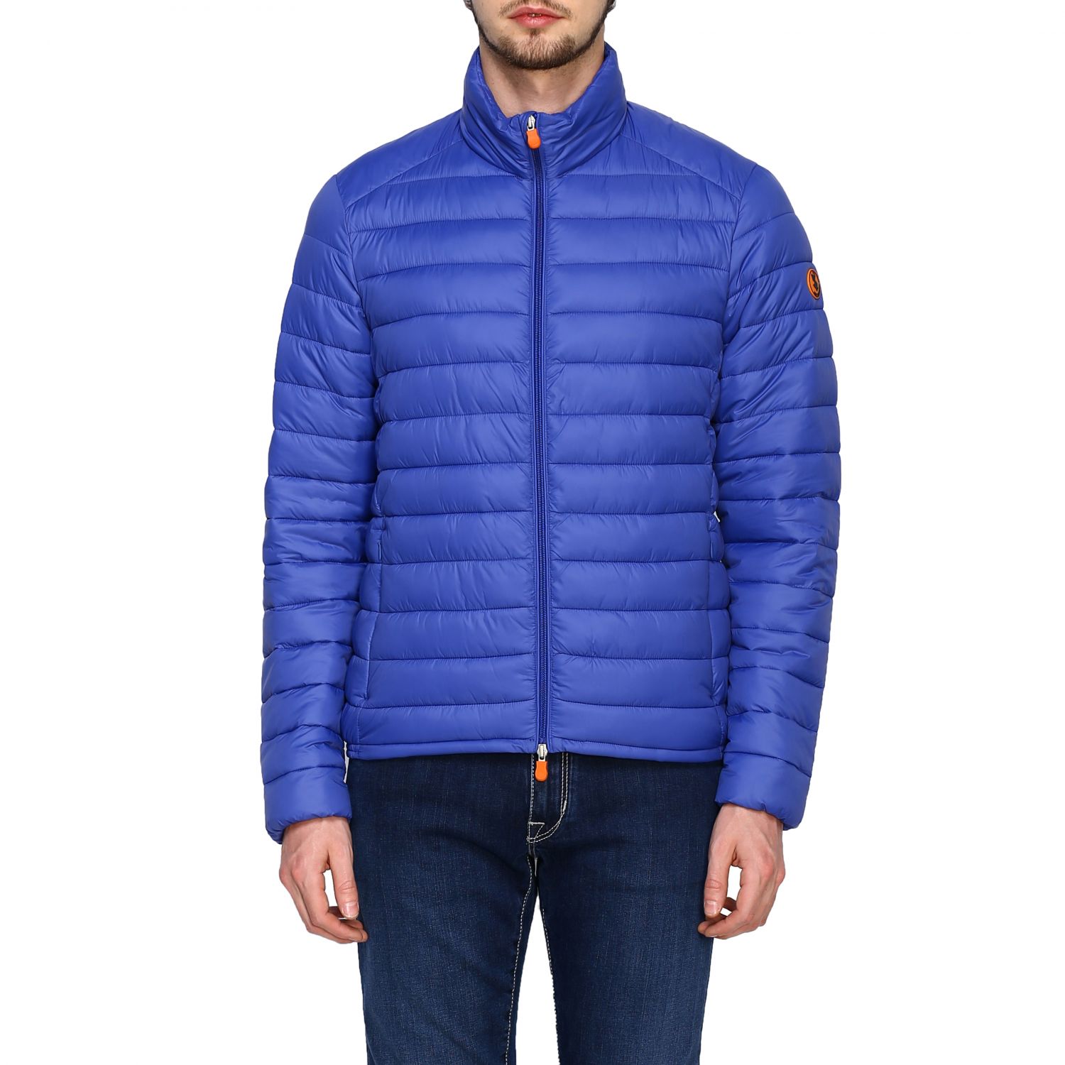 Save The Duck Outlet: Jacket men - Royal Blue | Jacket Save The Duck ...