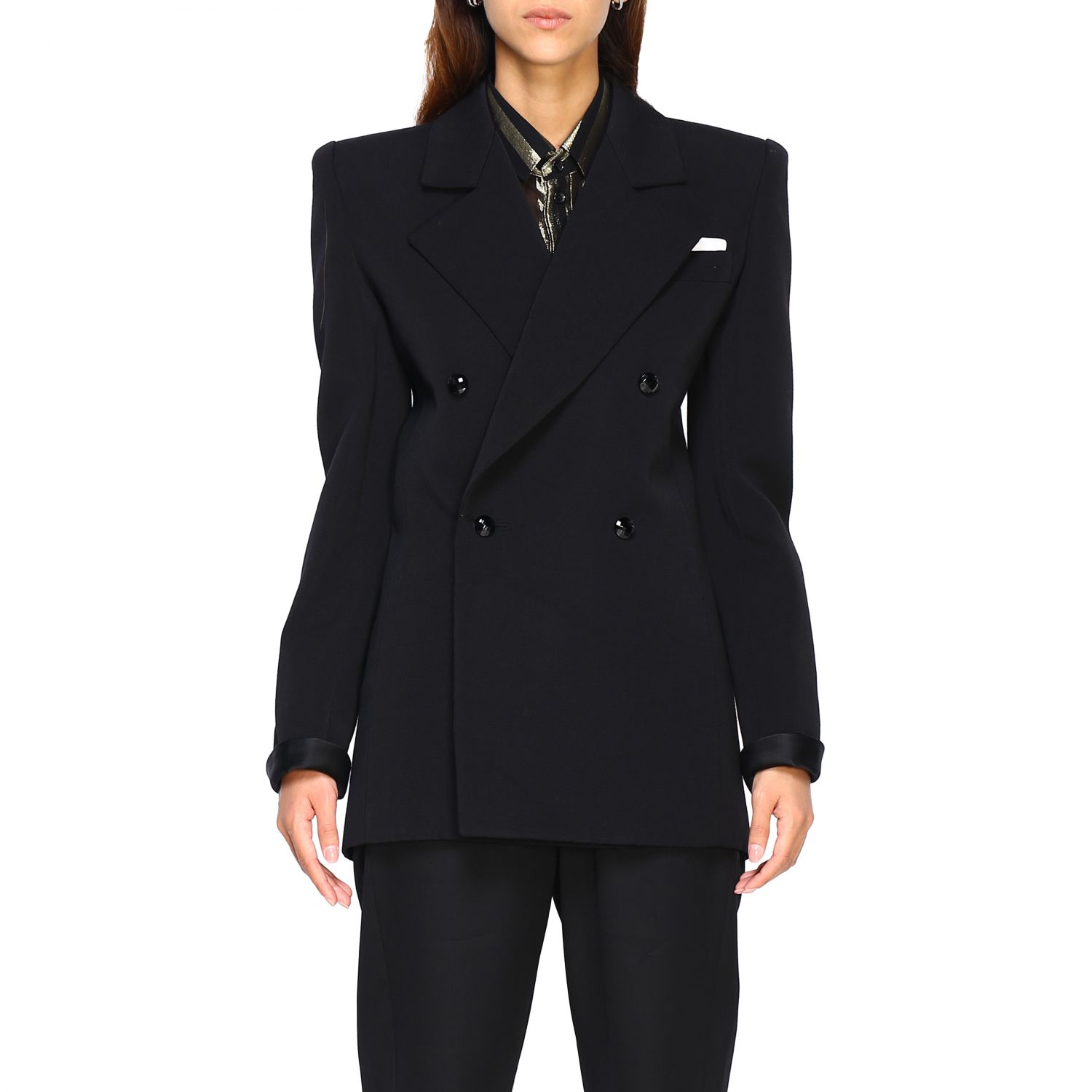 ysl black blazer