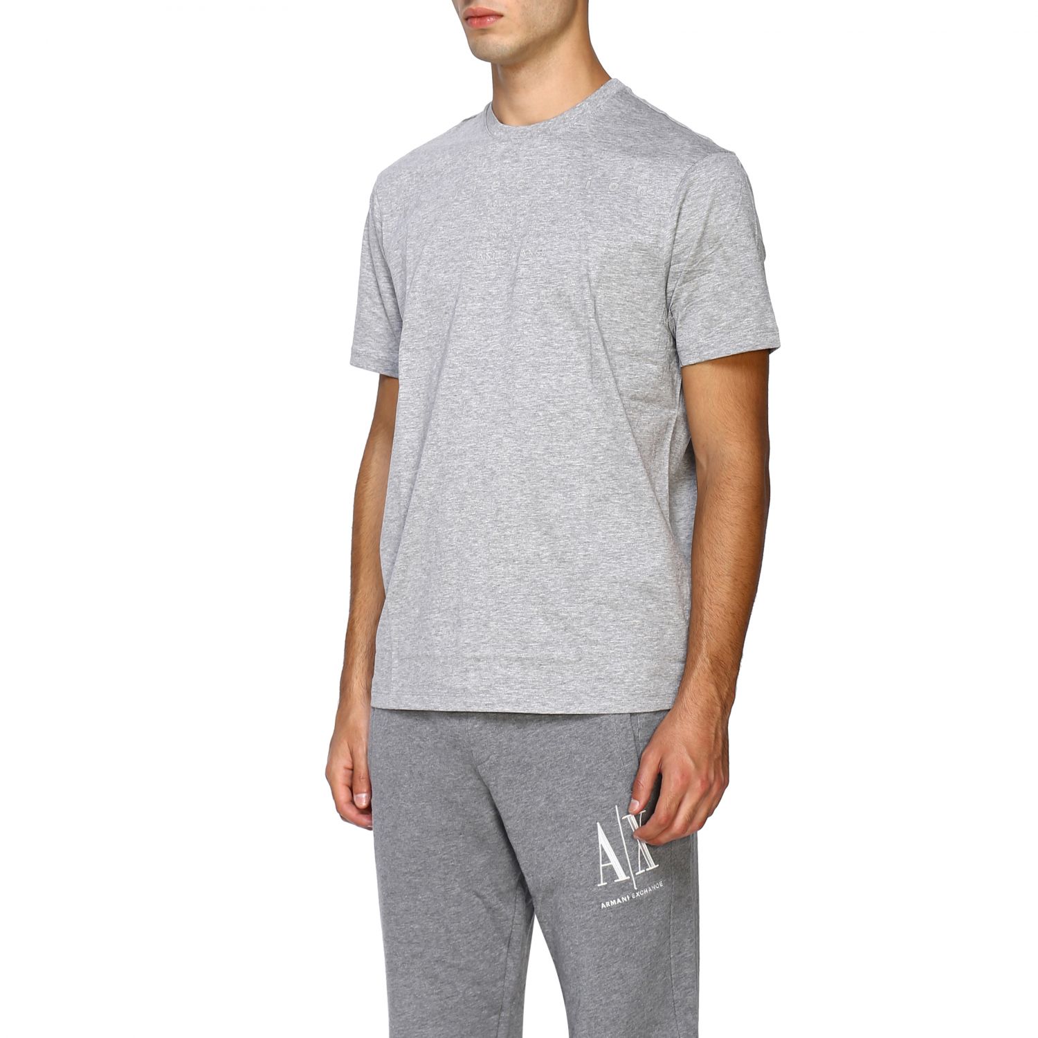 Armani Exchange Outlet: short-sleeved basic t-shirt | T-Shirt Armani ...