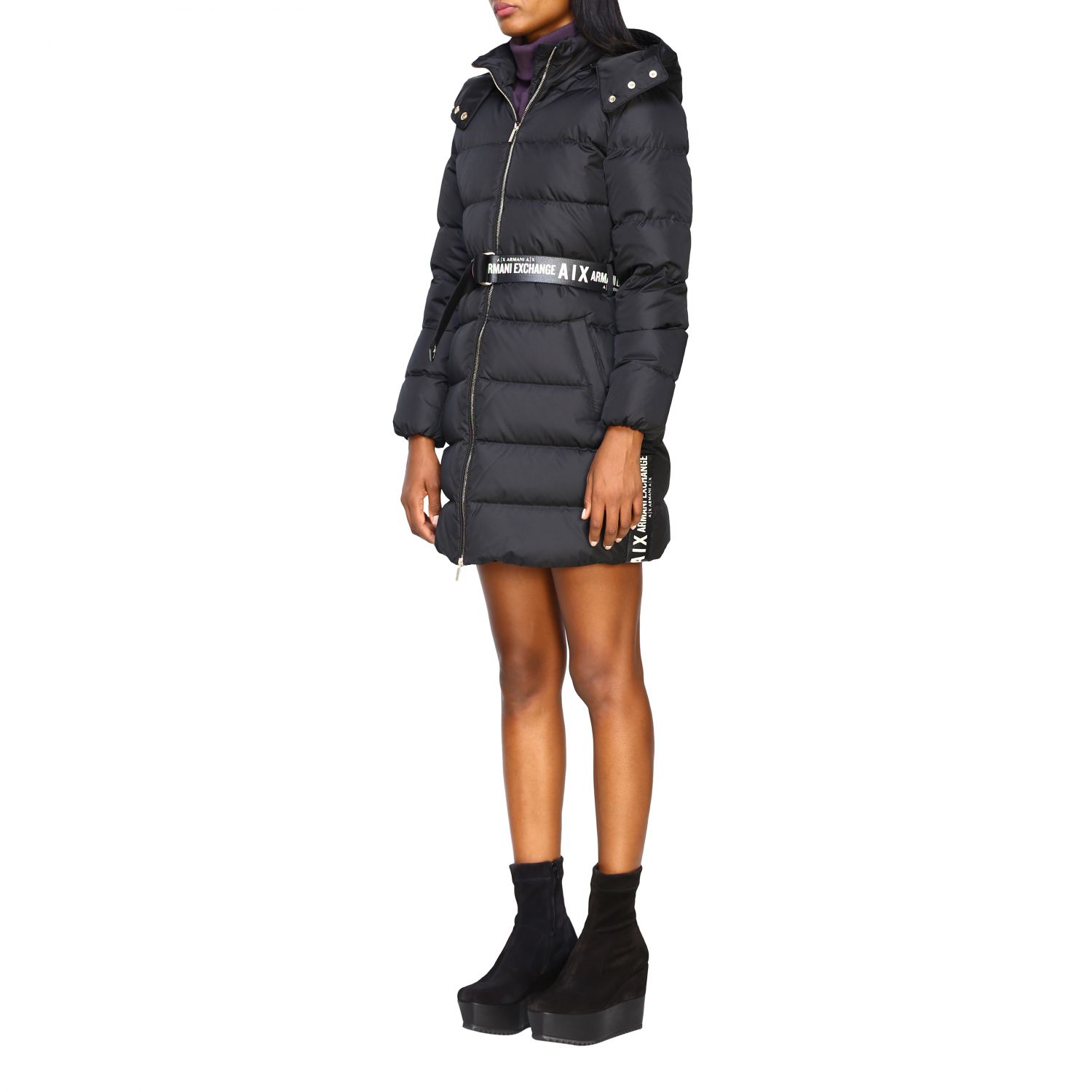 armani parka jacket womens