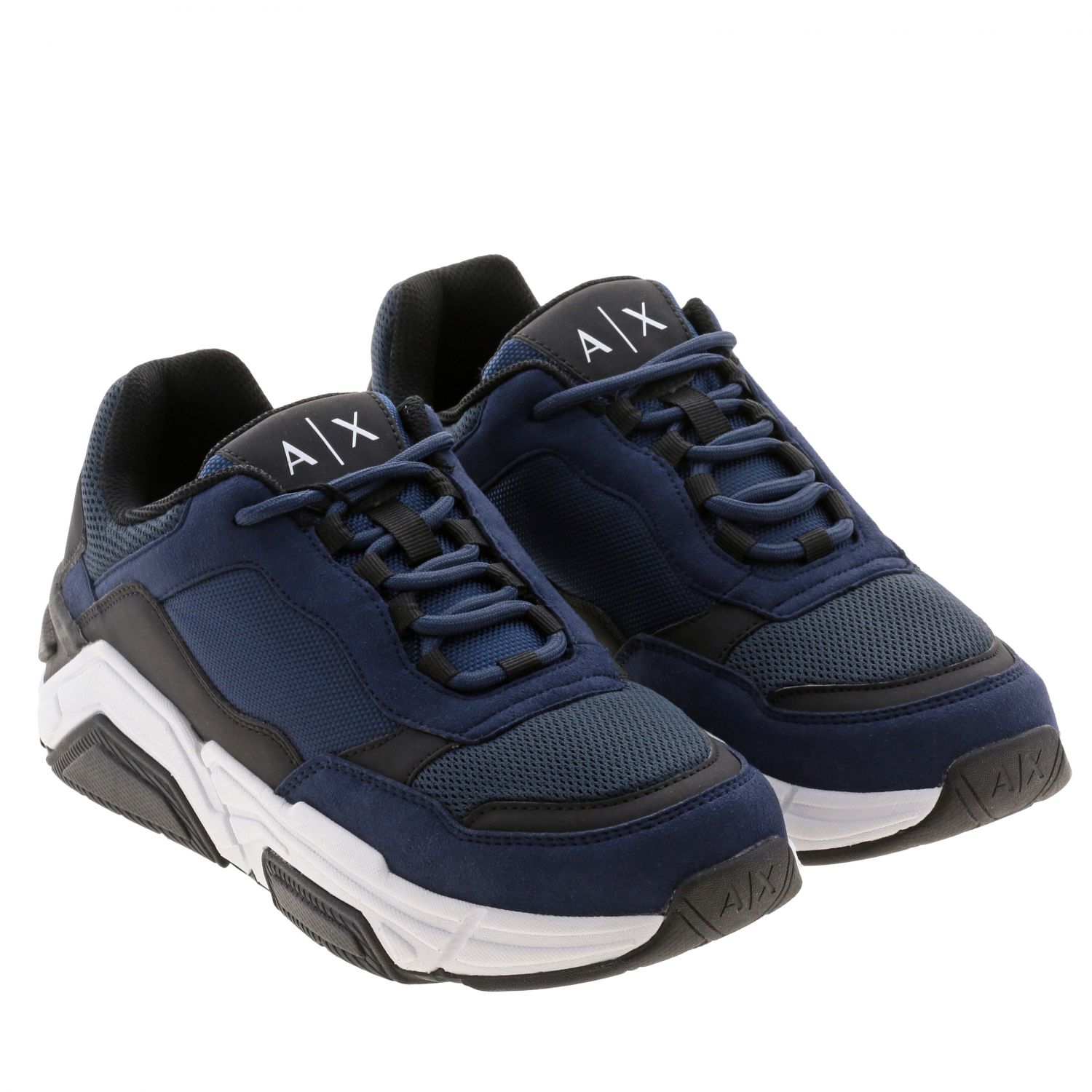 Armani Exchange Outlet: Sneakers men - Black 1 | Sneakers Armani ...