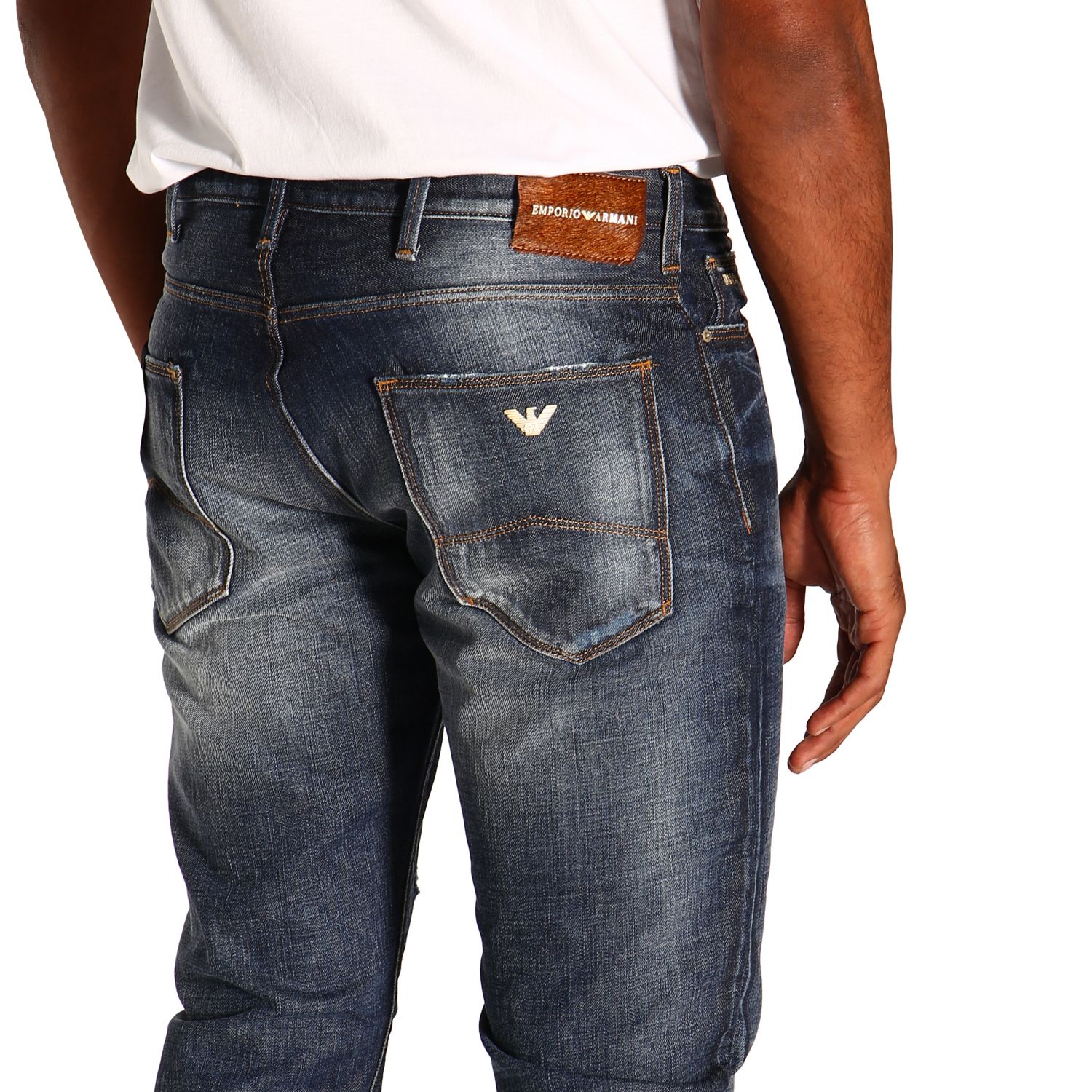 Emporio Armani Outlet: Pantalón hombre | Jeans Emporio Armani Hombre