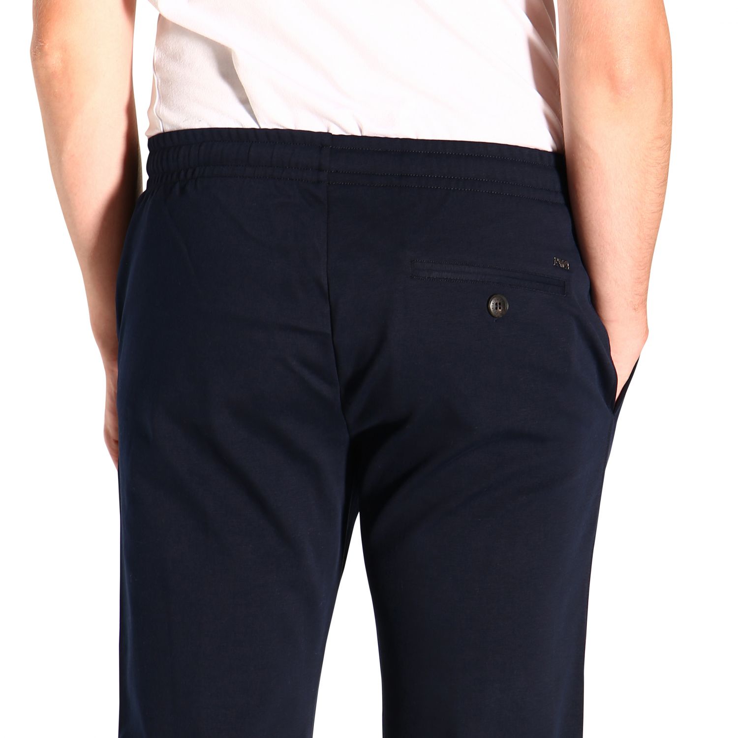Emporio Armani Outlet: Pants men - Navy | Pants Emporio Armani 8N1PM5 ...