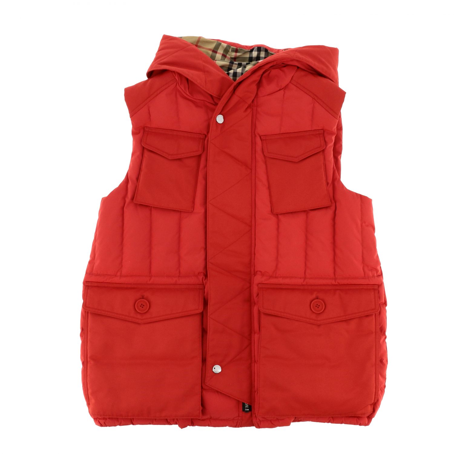 burberry kids red